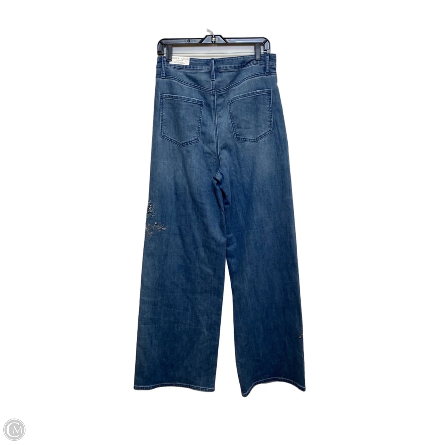 Jeans Wide Leg By Chicos In Blue Denim, Size: 10