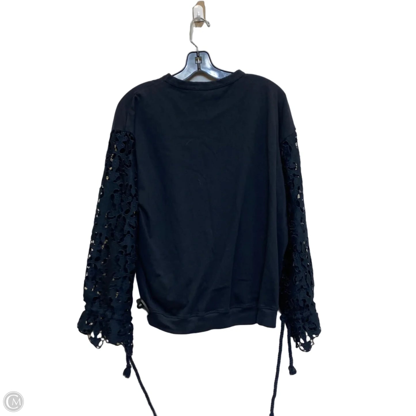Top Long Sleeve Designer By See By Chloe In Navy, Size: Xs