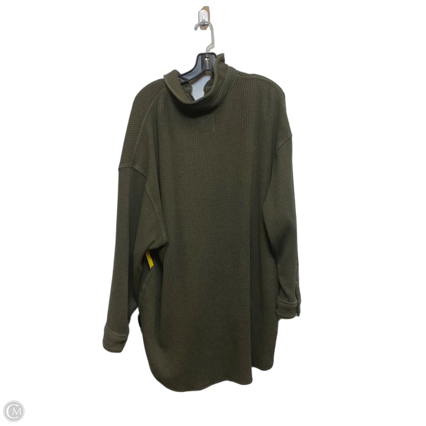 Sweatshirt Collar By Aerie In Green, Size: M
