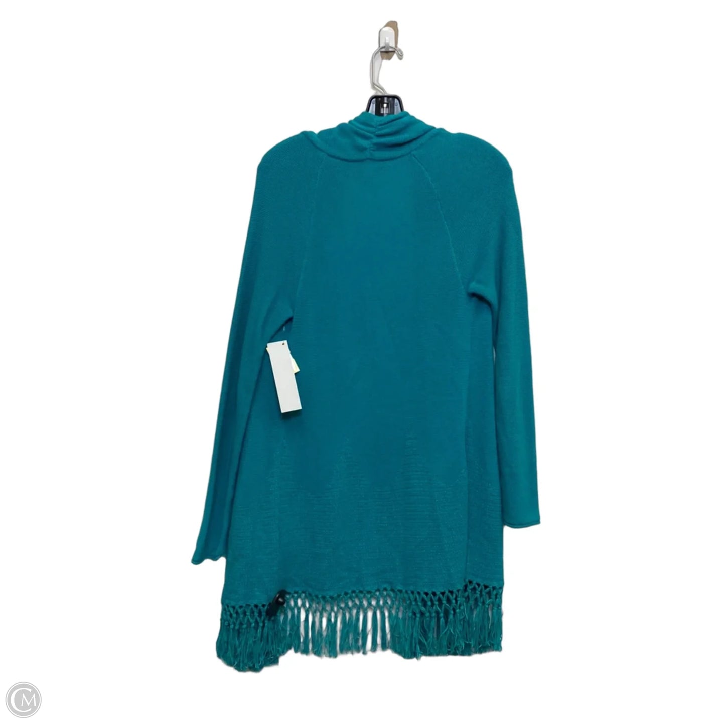 Sweater Cardigan Designer By Lilly Pulitzer In Teal, Size: S