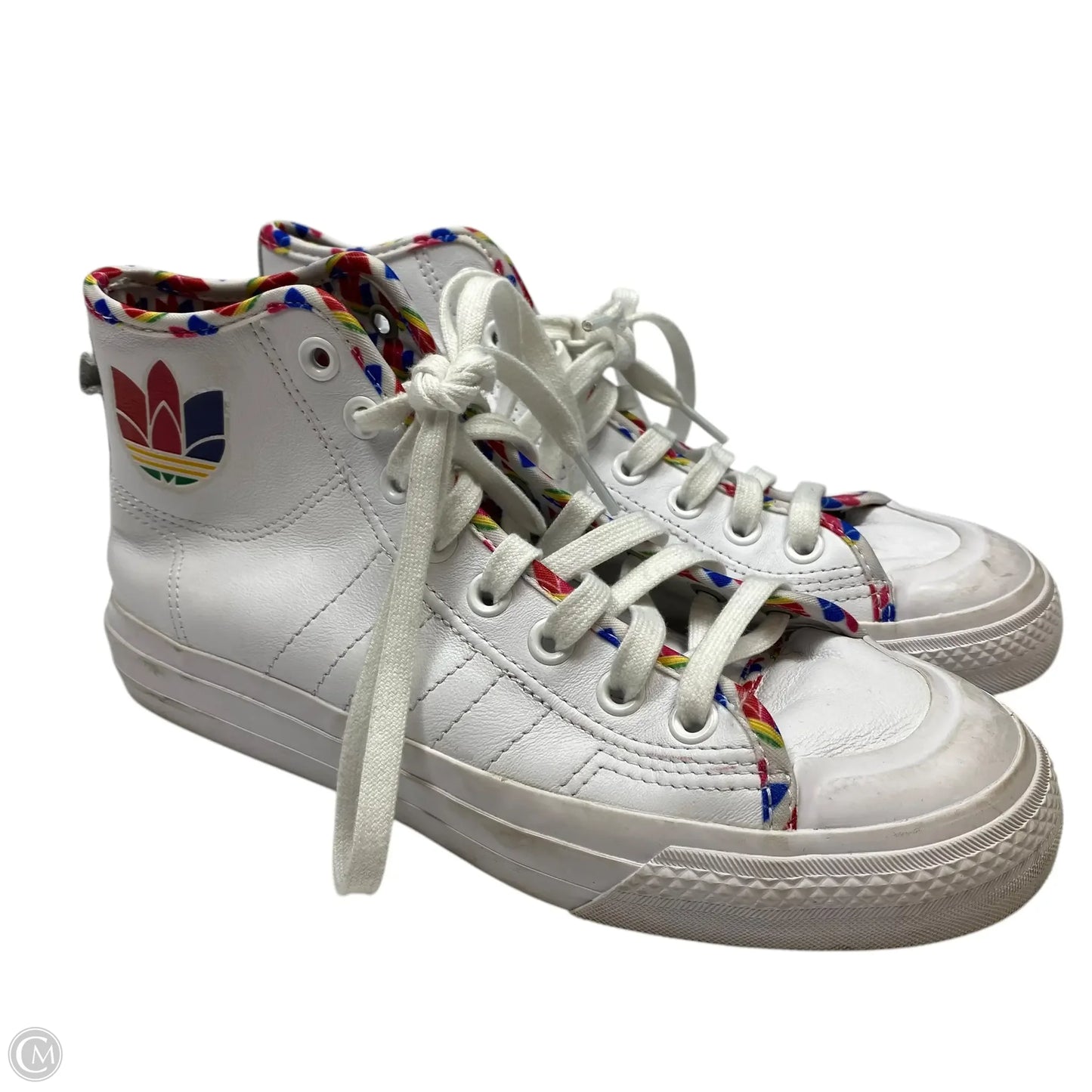 Shoes Sneakers By Adidas In White, Size: 7.5