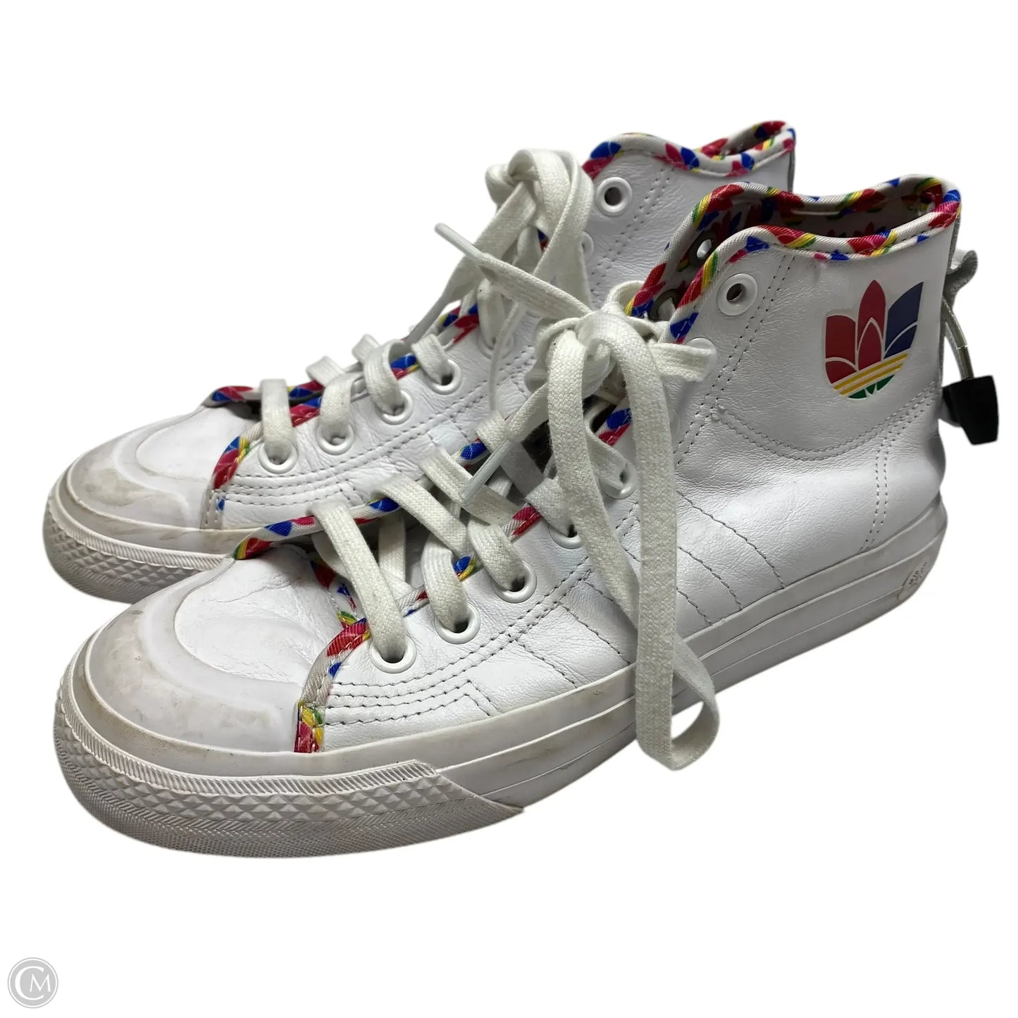 Shoes Sneakers By Adidas In White, Size: 7.5