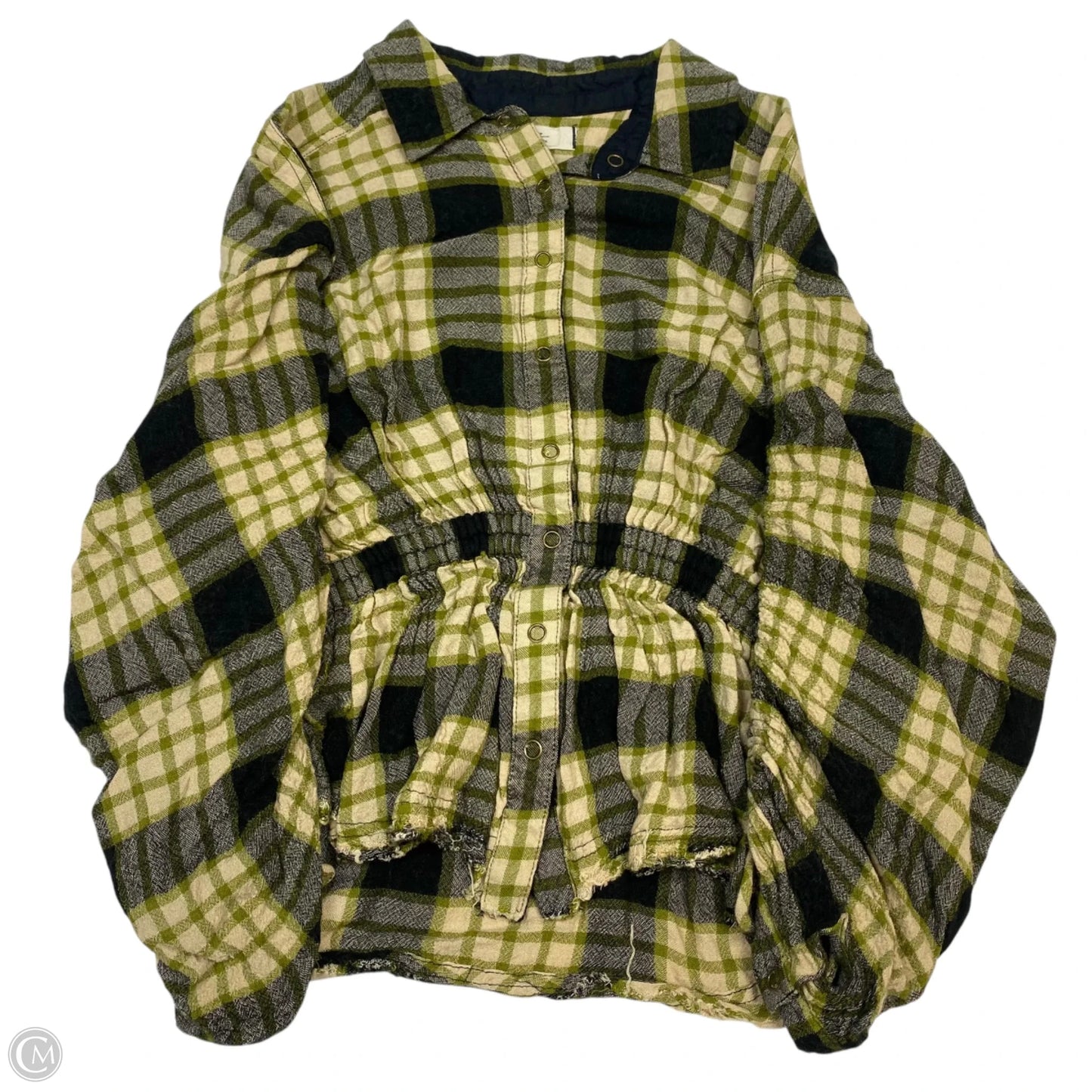 Top Long Sleeve By We The Free In Green, Size: Xs