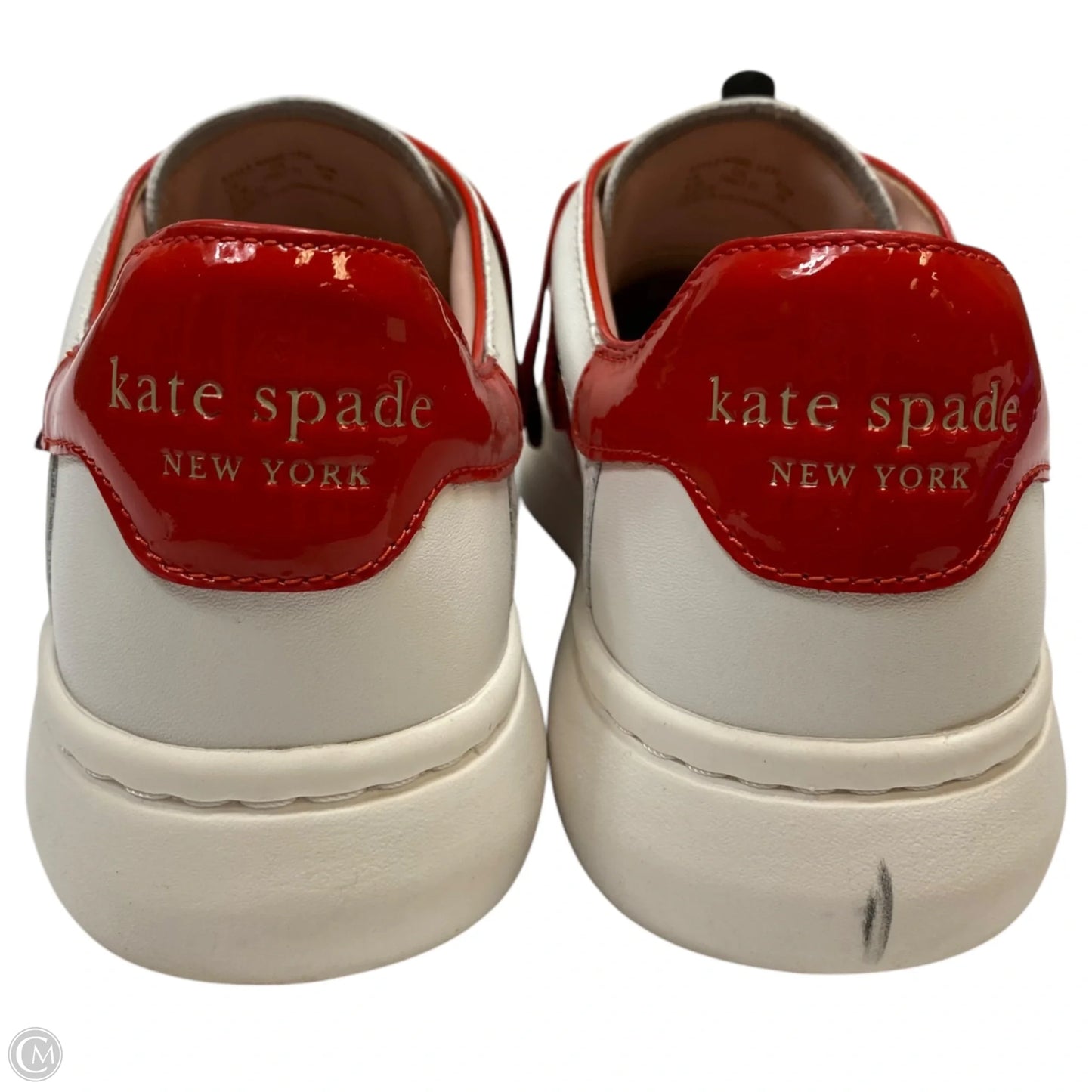 Shoes Designer By Kate Spade In White, Size: 8.5