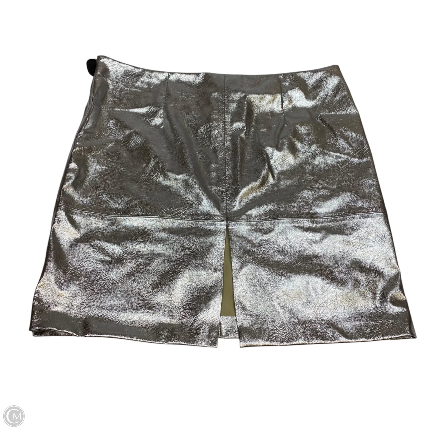 Skirt Mini & Short By H&m In Silver, Size: 2x