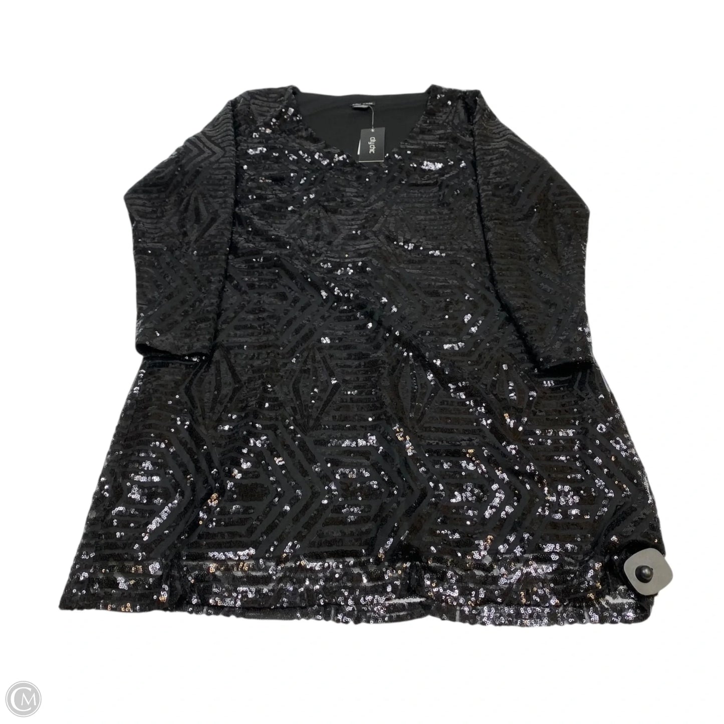 Dress Party Short By City Chic In Black, Size: L