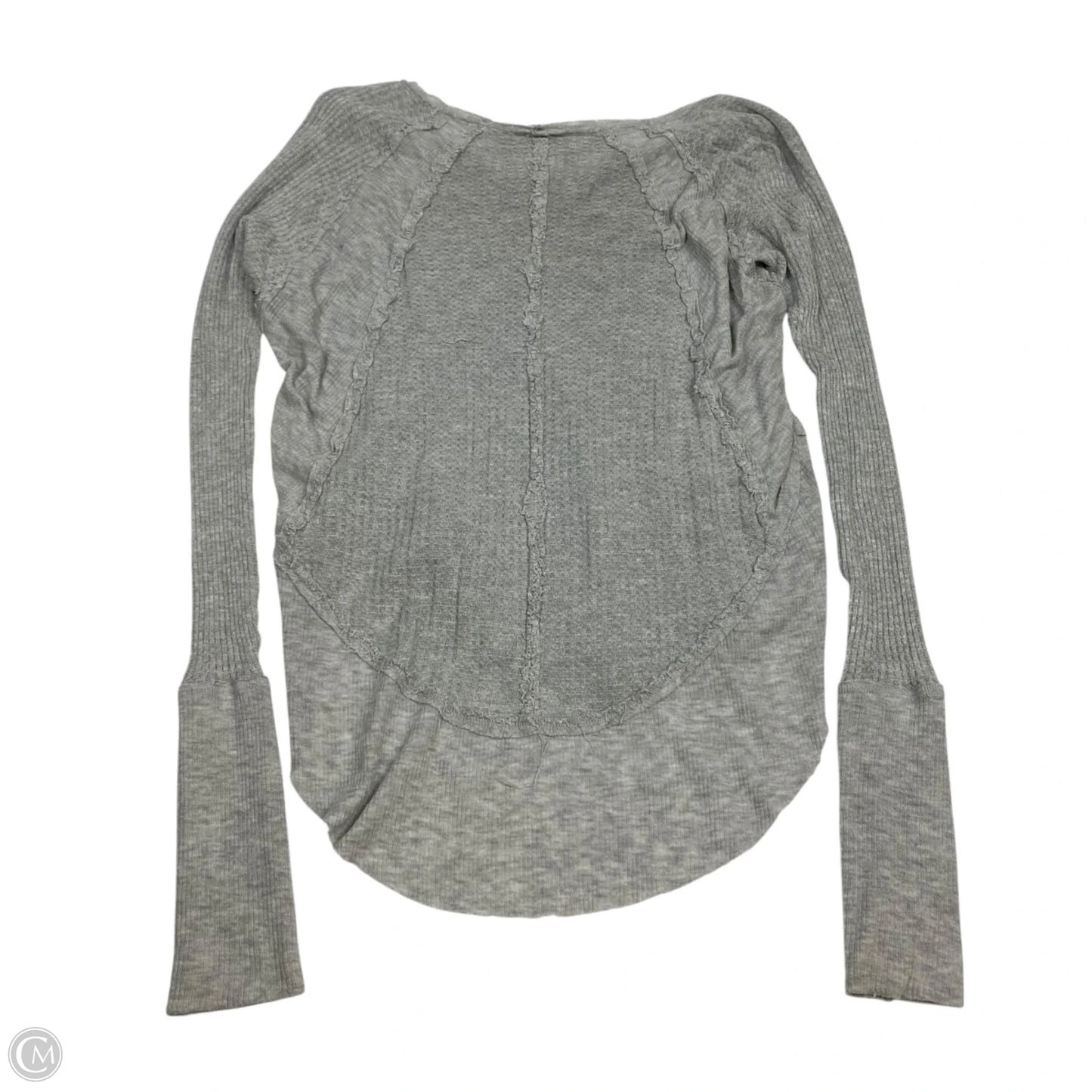 Top Long Sleeve By We The Free In Grey, Size: Xs