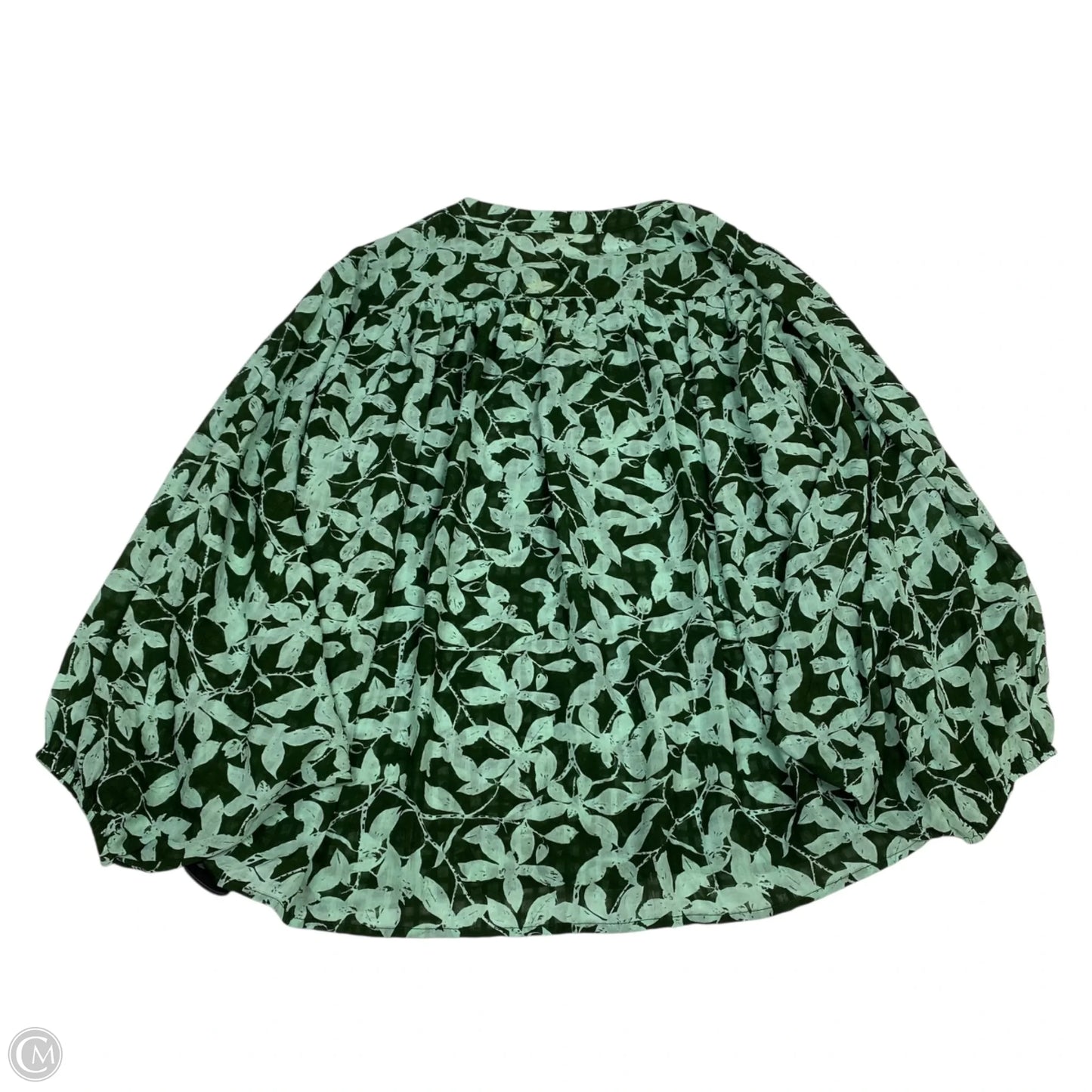 Blouse 3/4 Sleeve By Jodifl In Green, Size: S