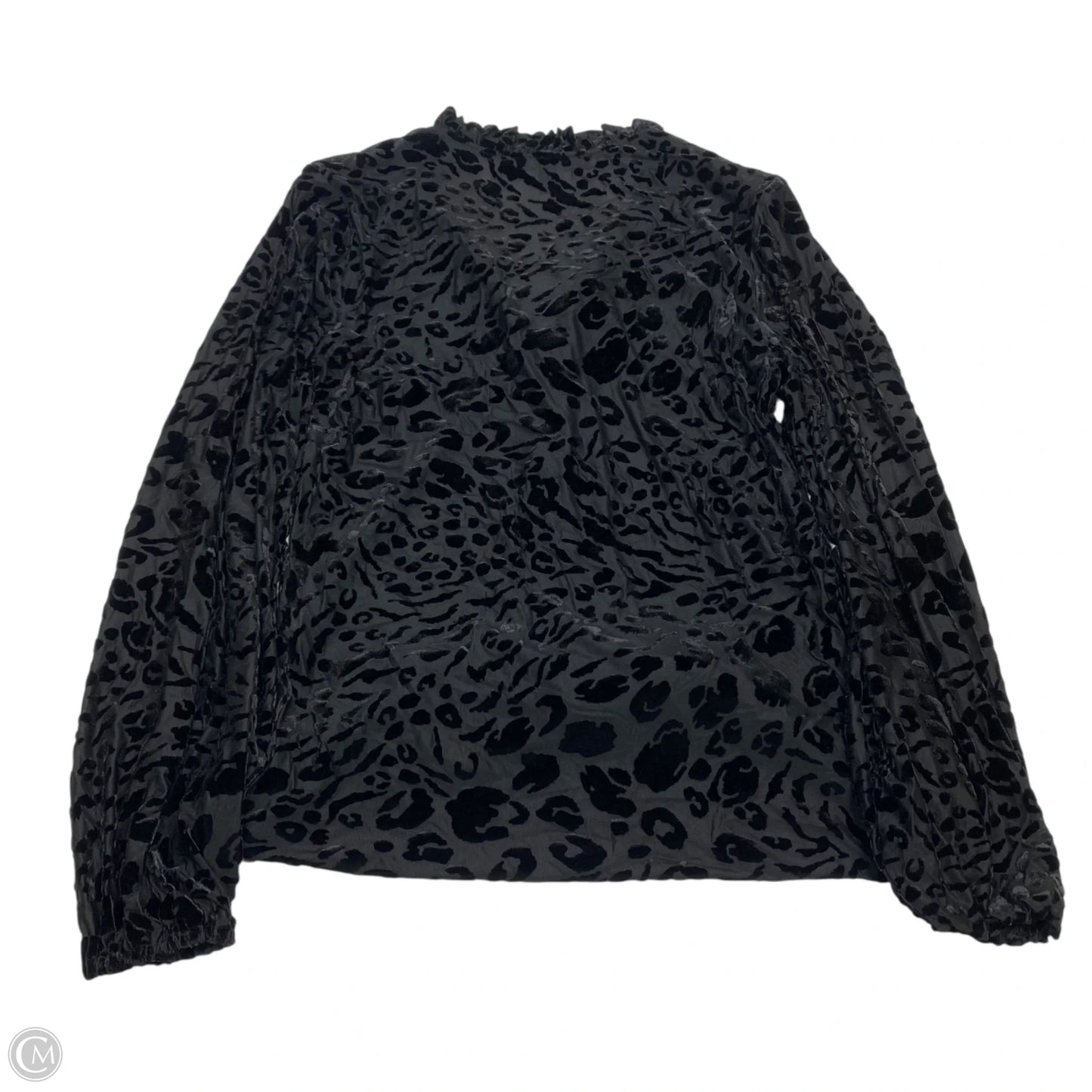 Top Long Sleeve By White House Black Market In Black, Size: Xs