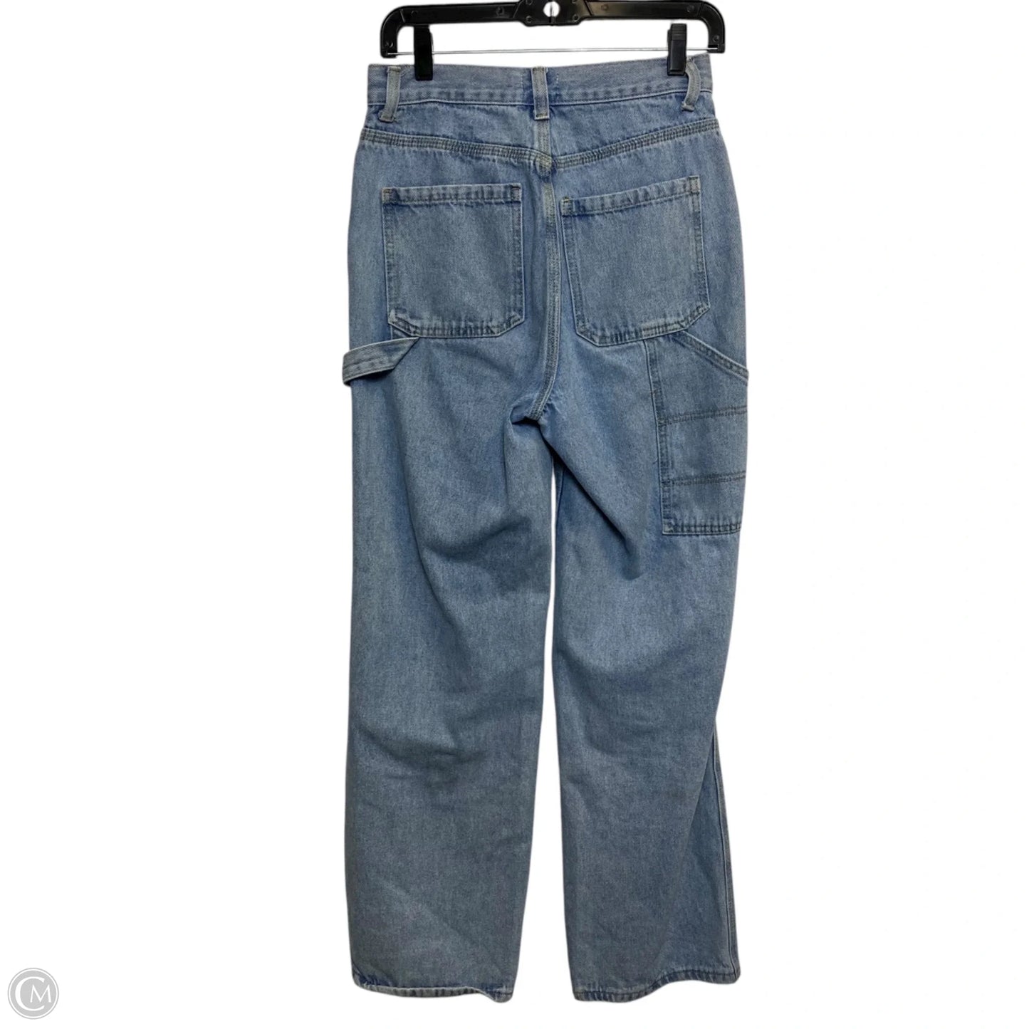 Jeans Straight By Simple Society In Blue Denim, Size: 2