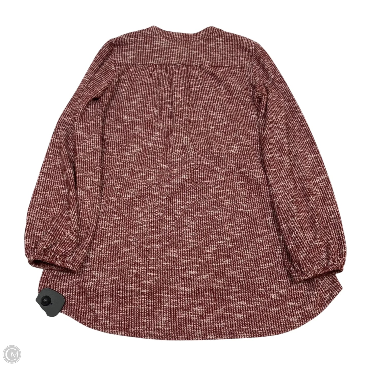 Top Long Sleeve By Wonderly In Red, Size: S
