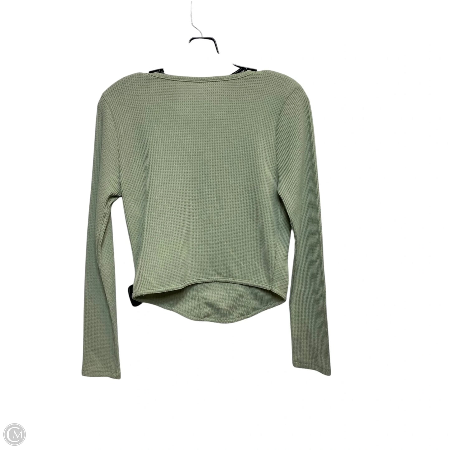 Top Long Sleeve By Rebellious One In Green, Size: M