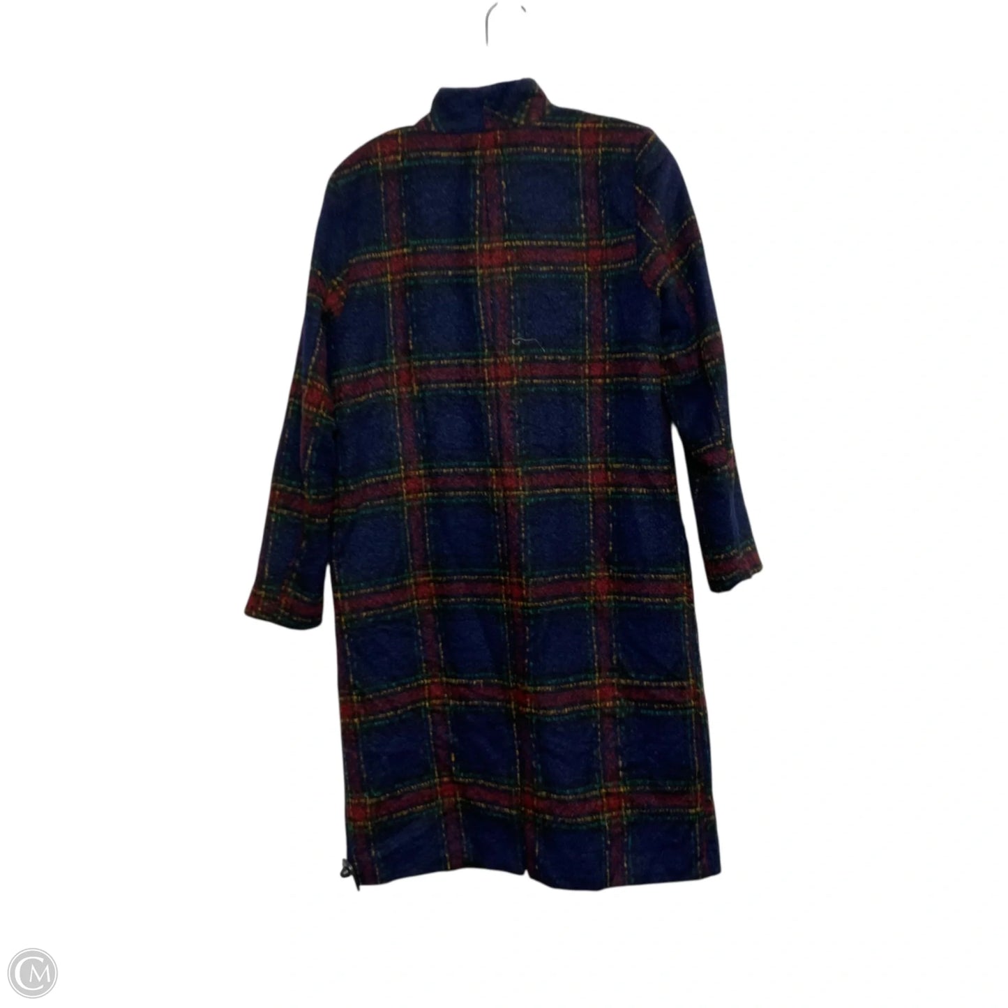 Coat Peacoat By Old Navy In Blue & Red, Size: Xs