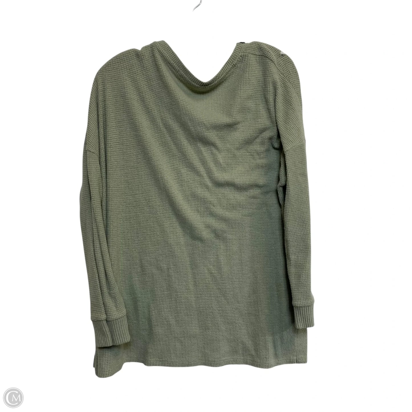 Top 3/4 Sleeve By Pink Rose In Green, Size: 1x