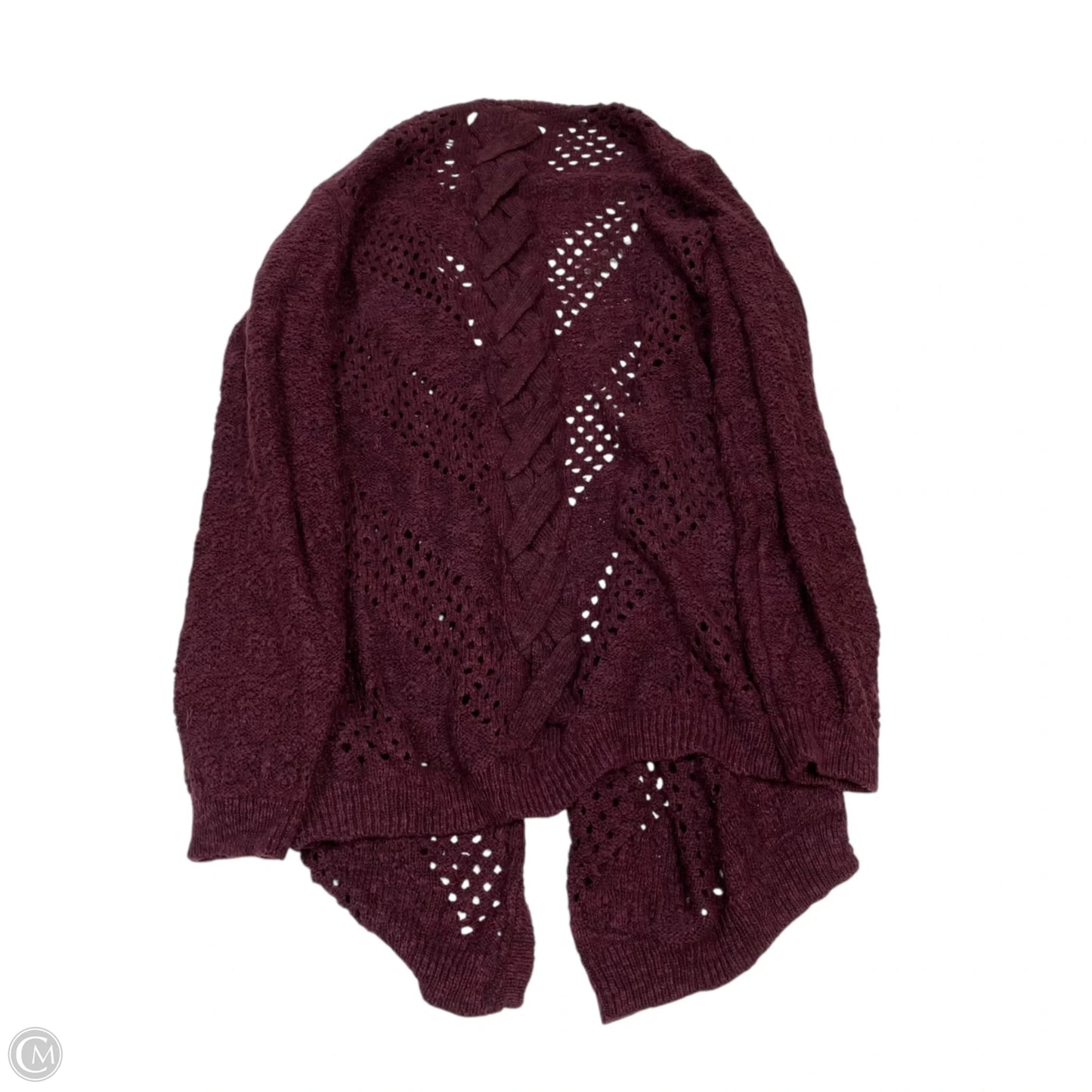 Sweater Cardigan By Maurices In Red, Size: Xxl