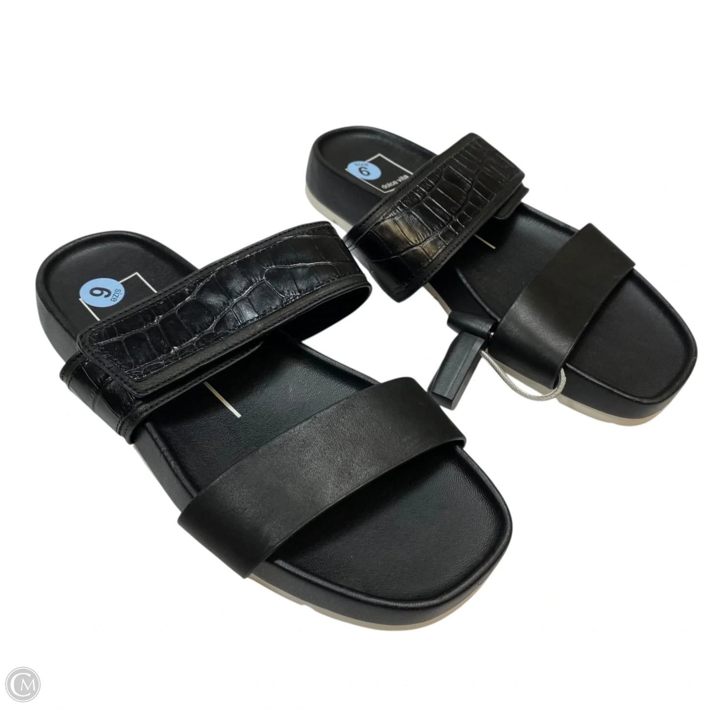 Sandals Flats By Dolce Vita In Black, Size: 6