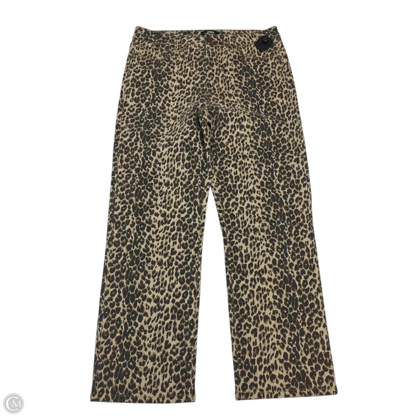Jeans Straight By JBD In Animal Print, Size: 12