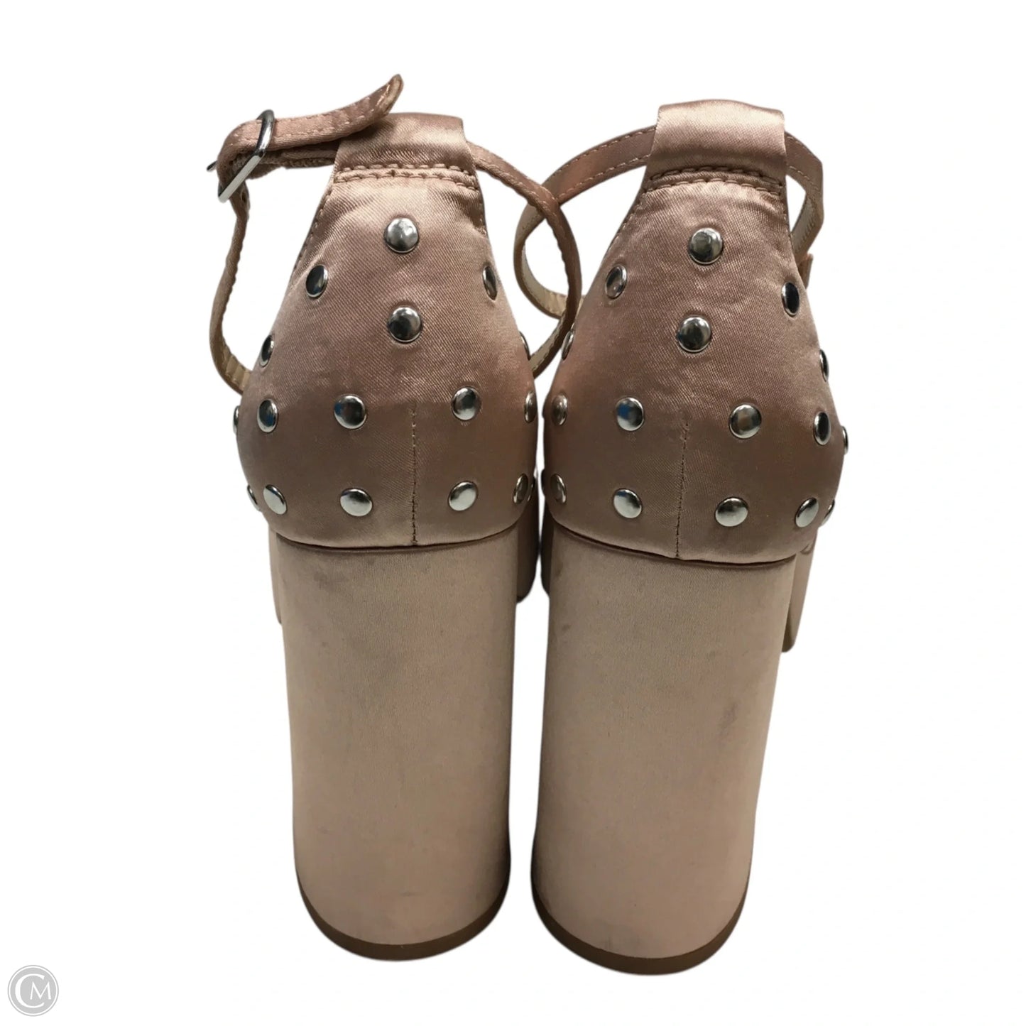 Shoes Heels Block By Silent D In Pink, Size: 8.5
