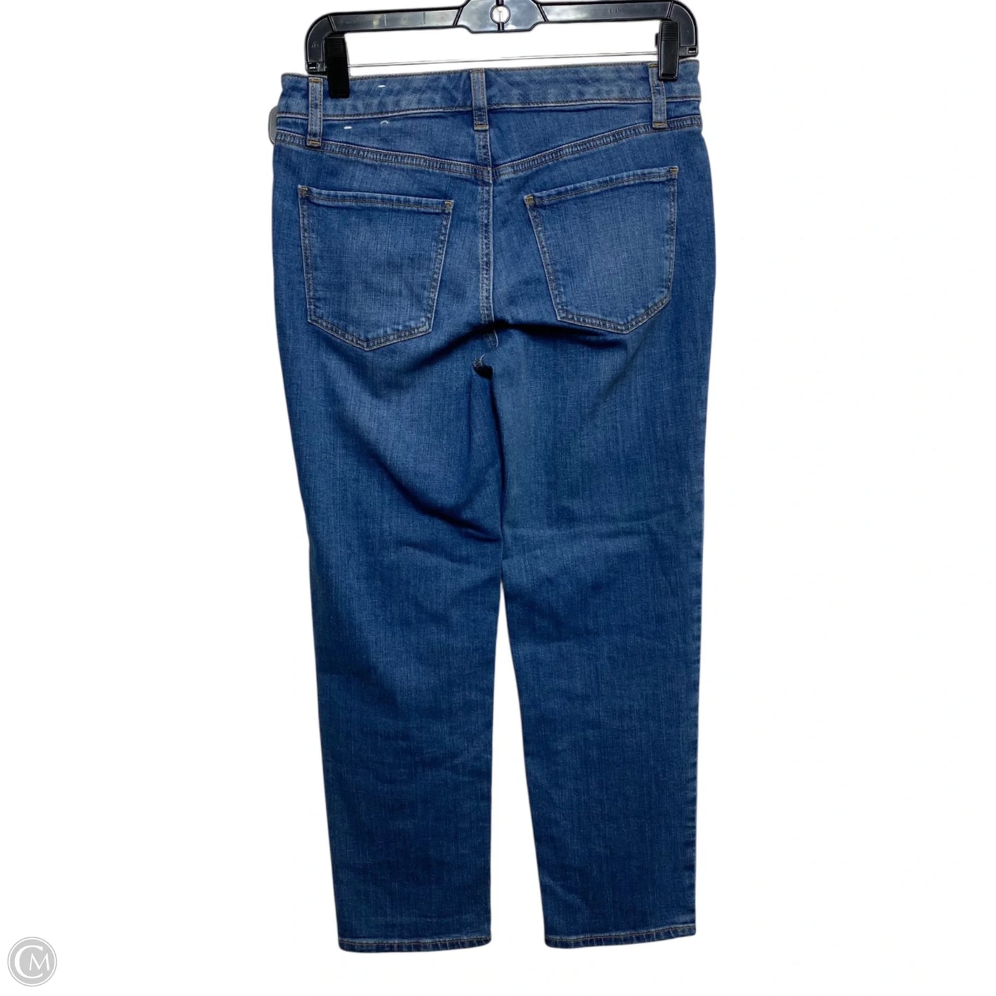 Jeans Straight By Talbots In Blue Denim, Size: 2