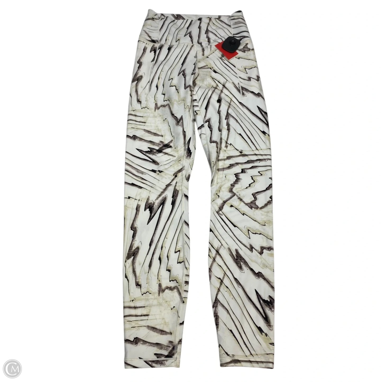 Athletic Leggings By Calia In Cream, Size: S