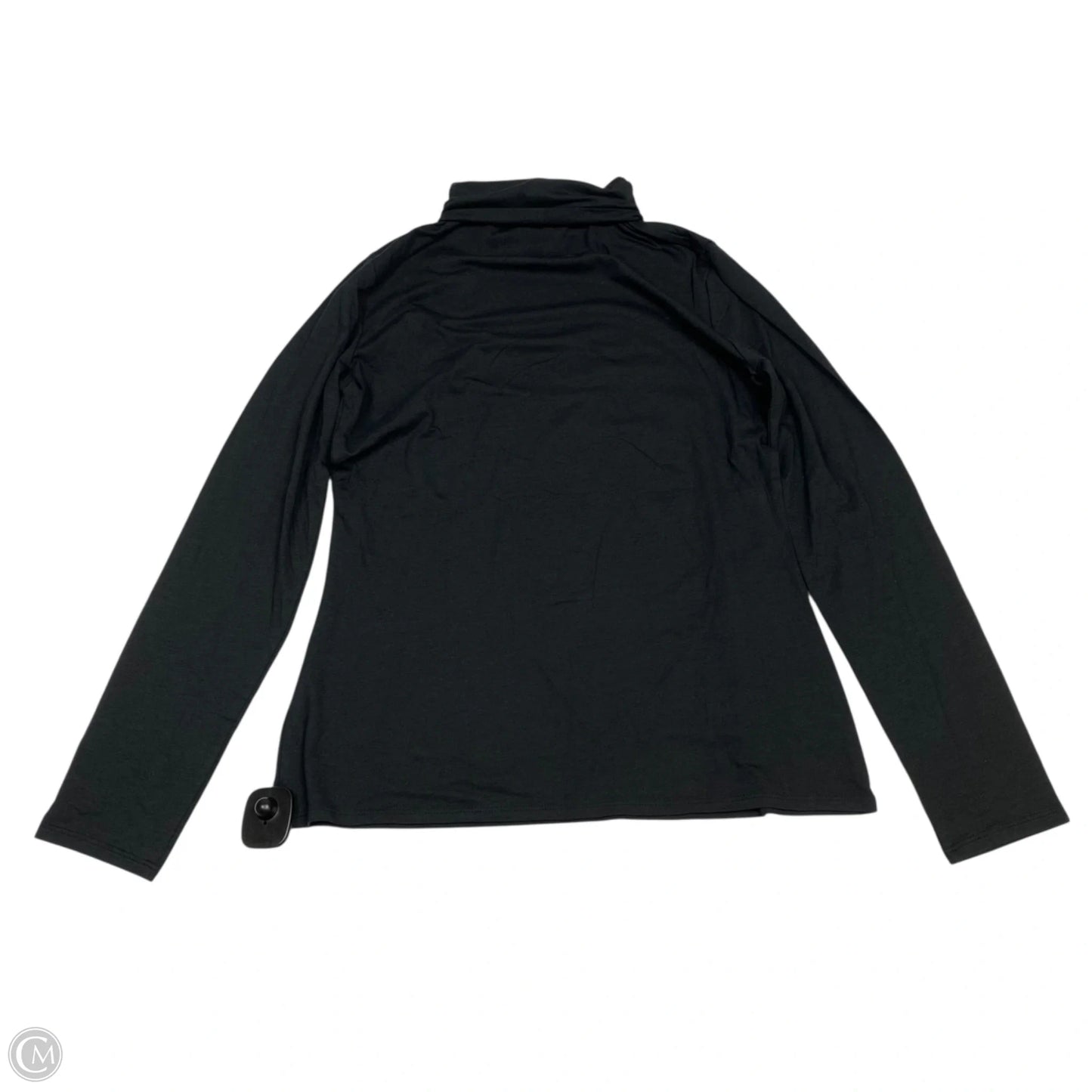 Top Long Sleeve Basic By Garnet Hill In Black, Size: S