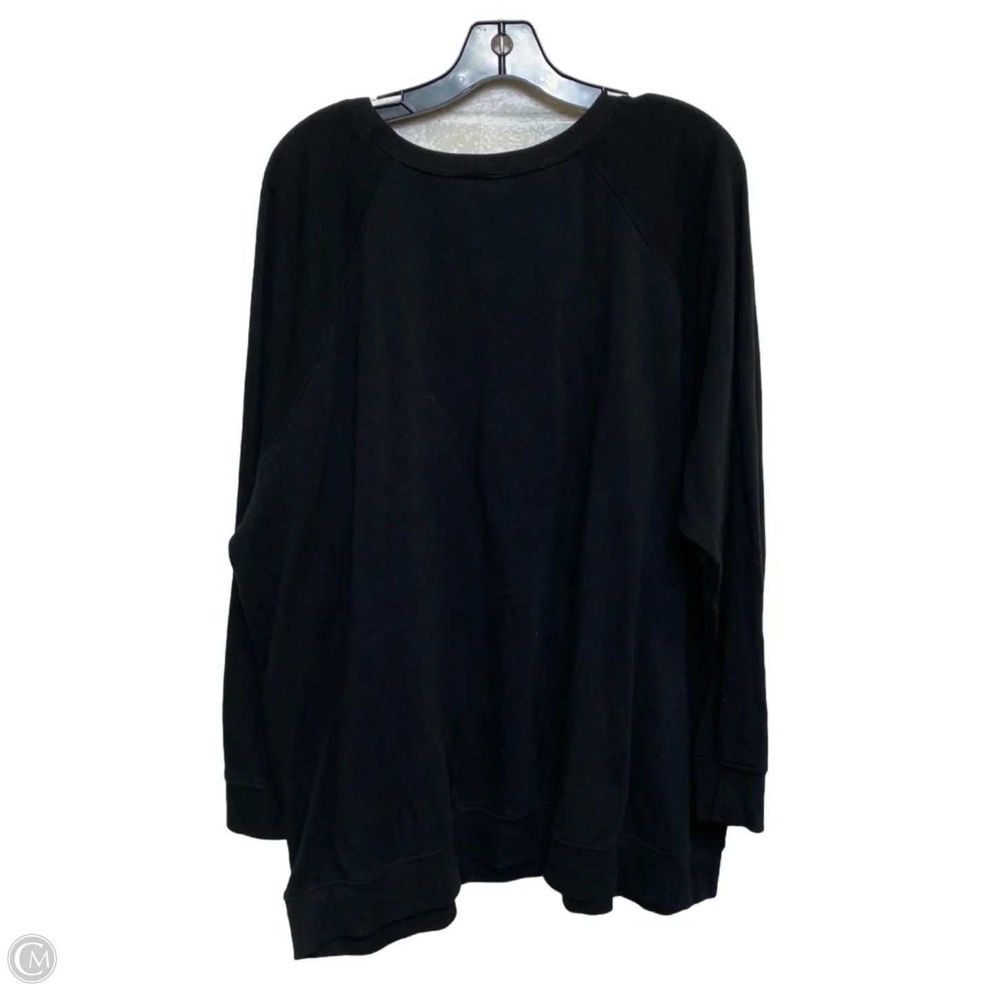 Sweatshirt Crewneck By Torrid In Black, Size: 3x