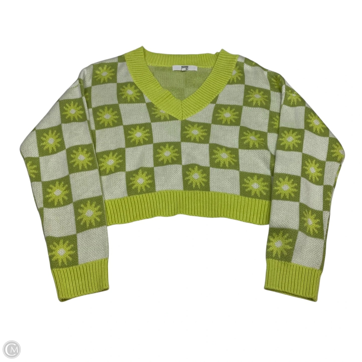 Sweater By Madden Nyc In Green, Size: Xl