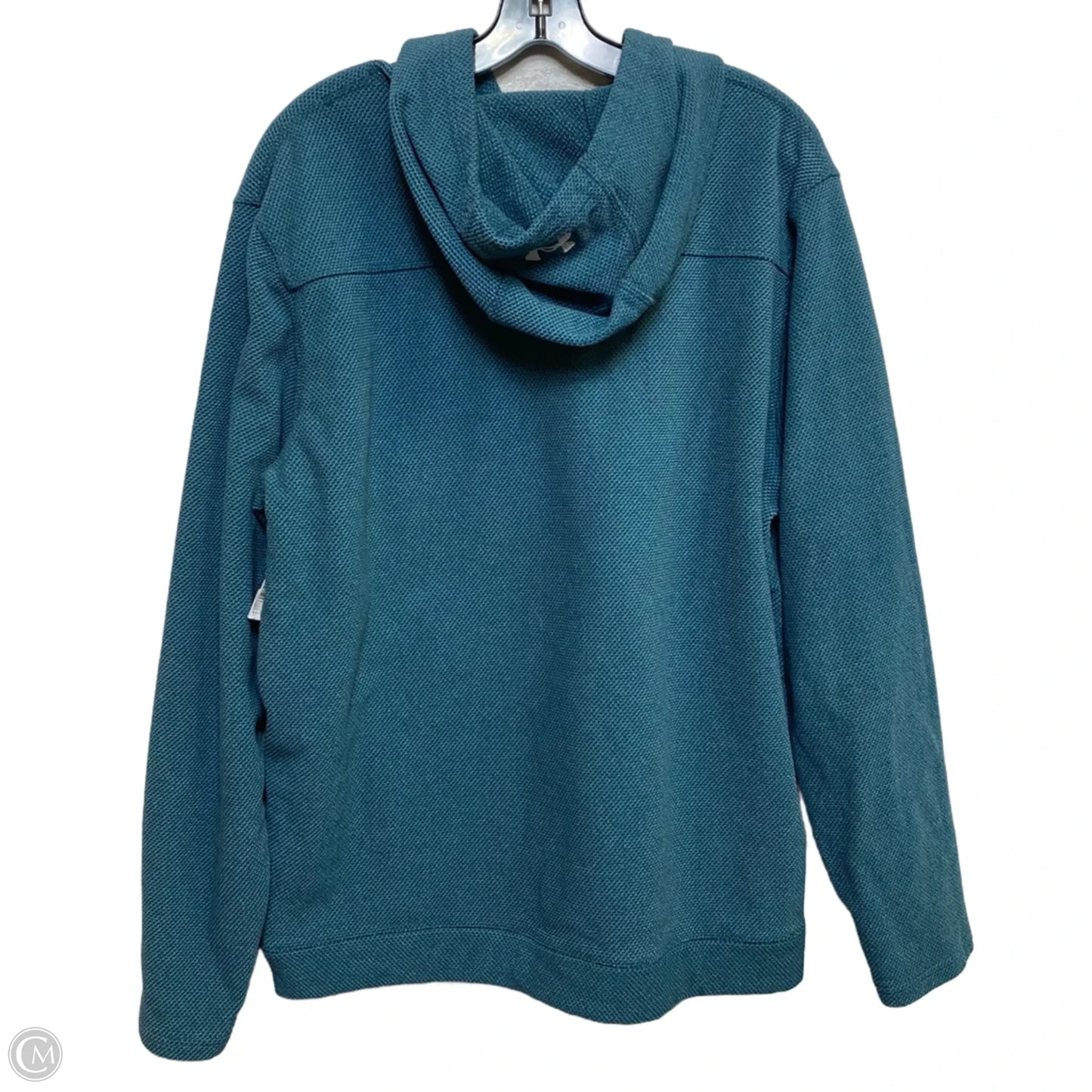 Athletic Sweatshirt Hoodie By Under Armour In Blue, Size: Xl