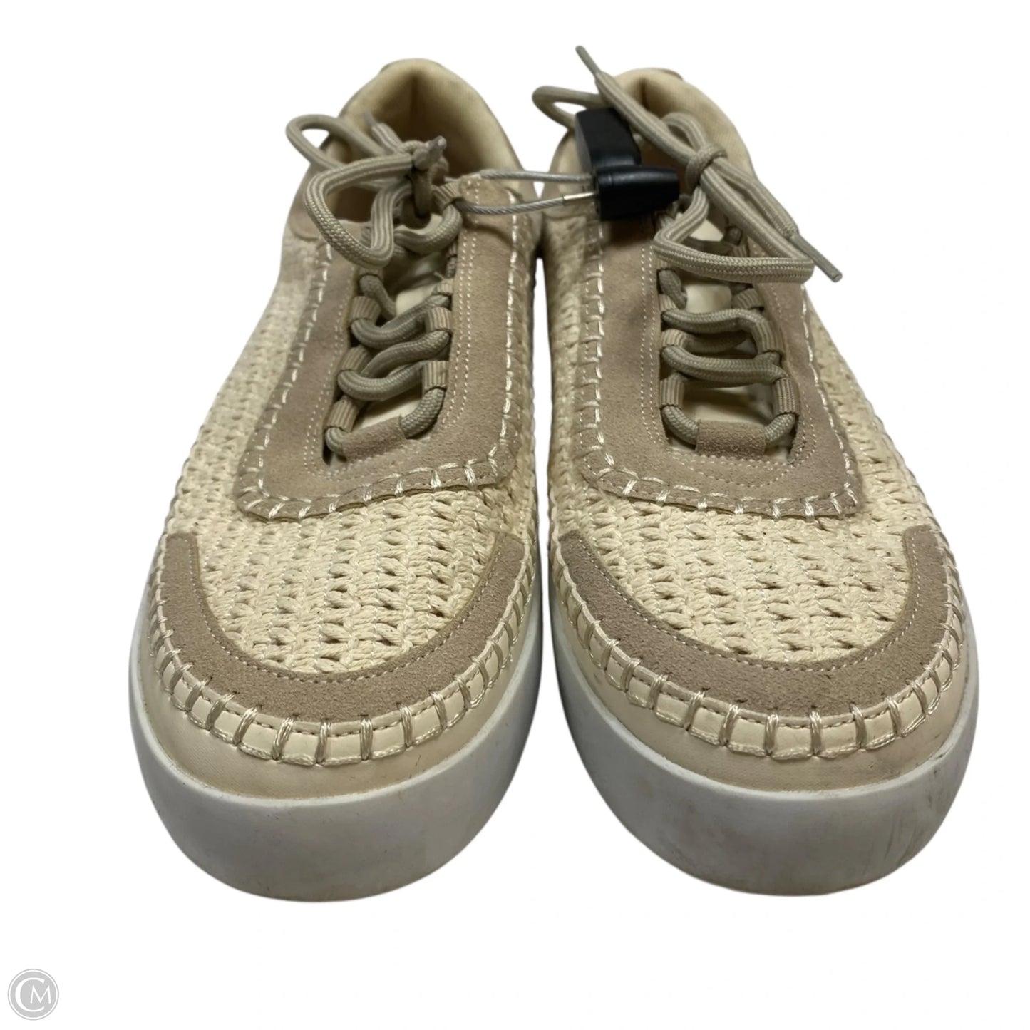 Shoes Sneakers By Ontwoods In Cream, Size: 8