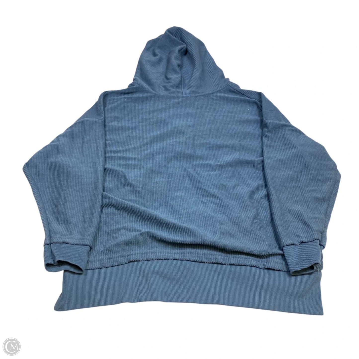 Sweatshirt Hoodie By Better Together In Blue, Size: L