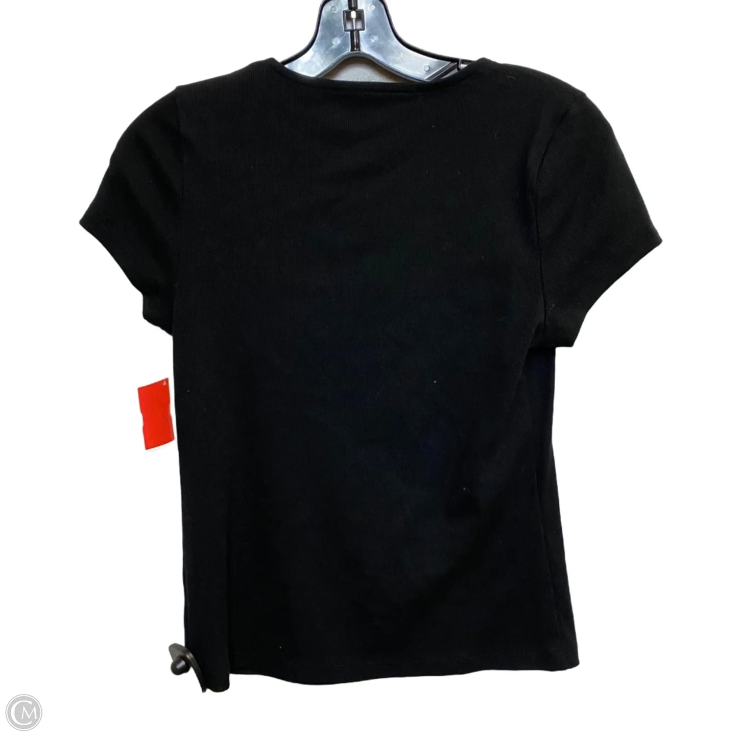 Top Short Sleeve Basic By Old Navy In Black, Size: M