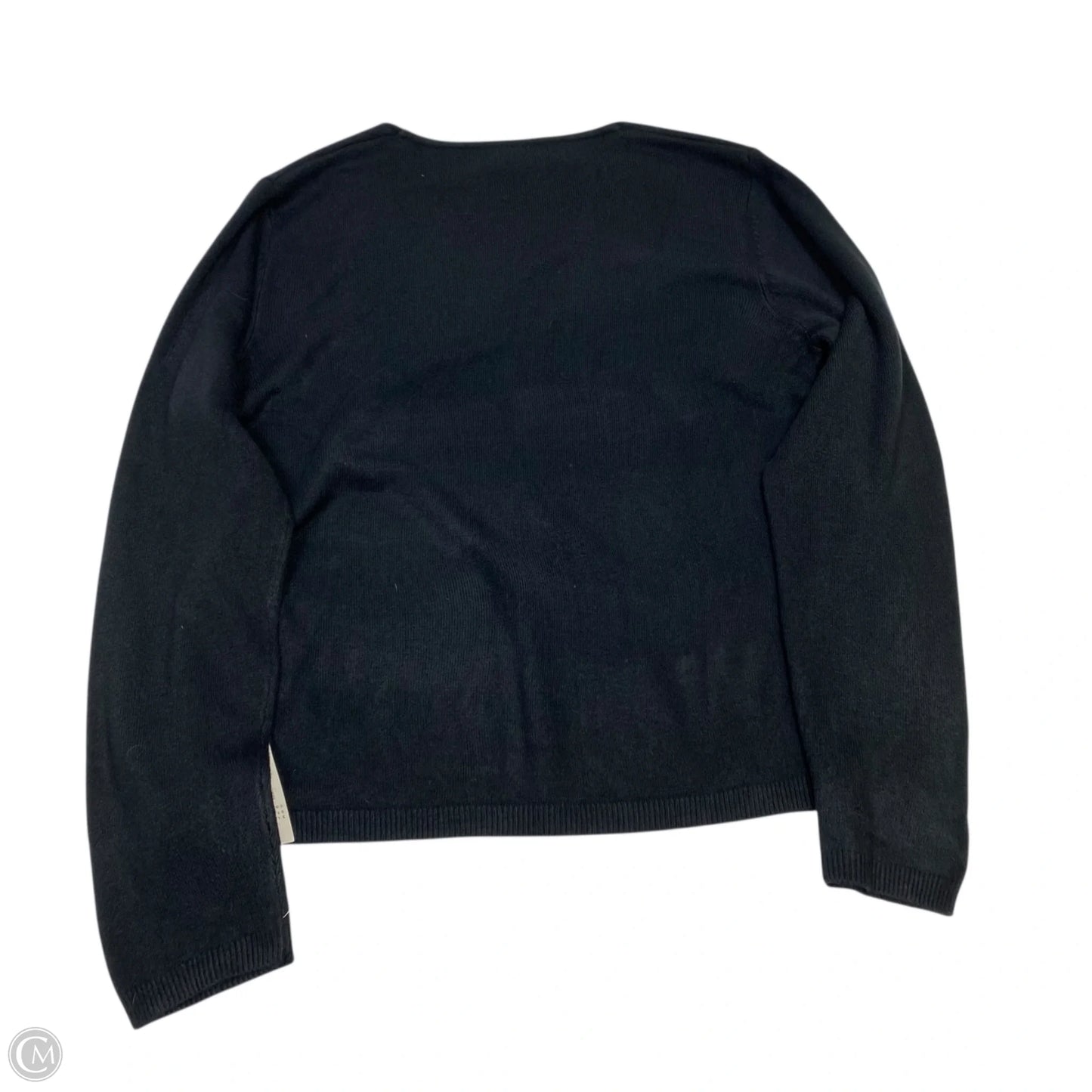 Sweater By Carolyn Taylor In Black, Size: Xl