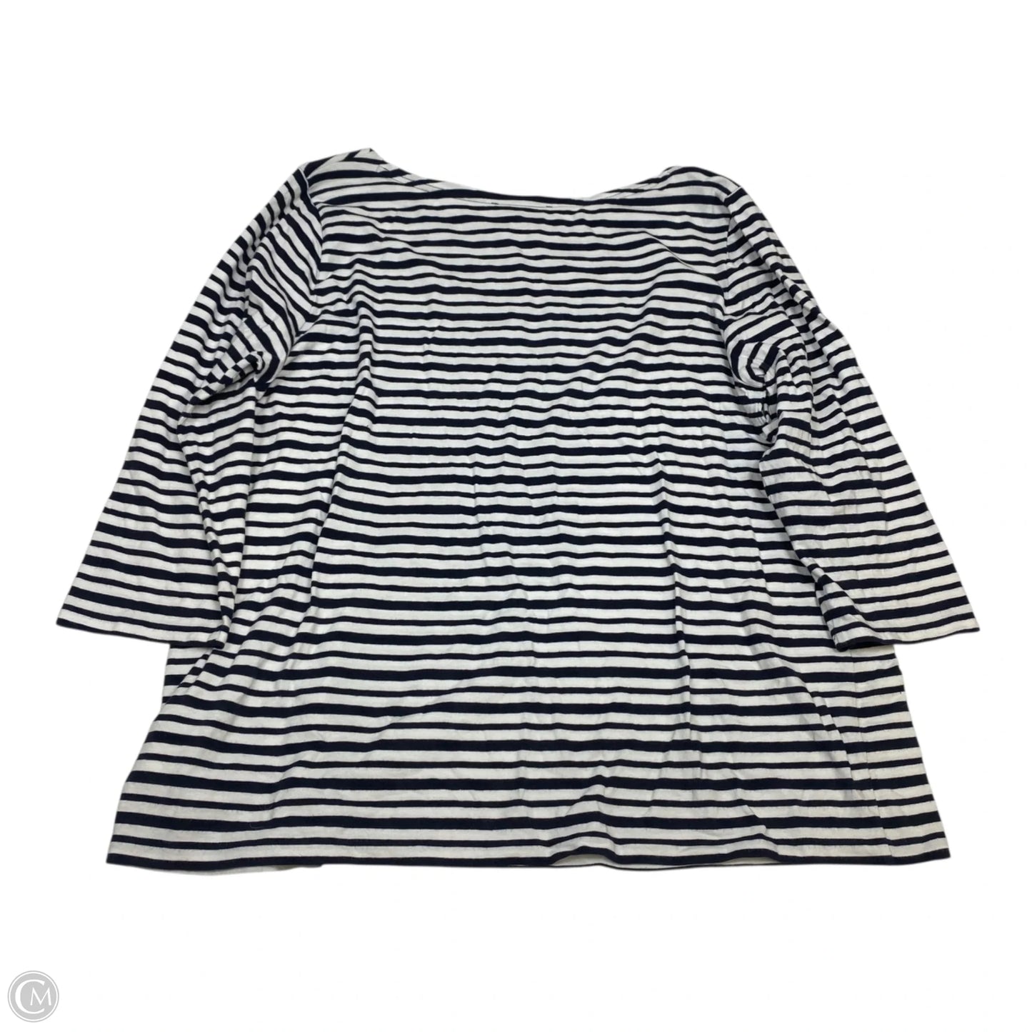 Top Long Sleeve By Jones New York In Blue, Size: 2x