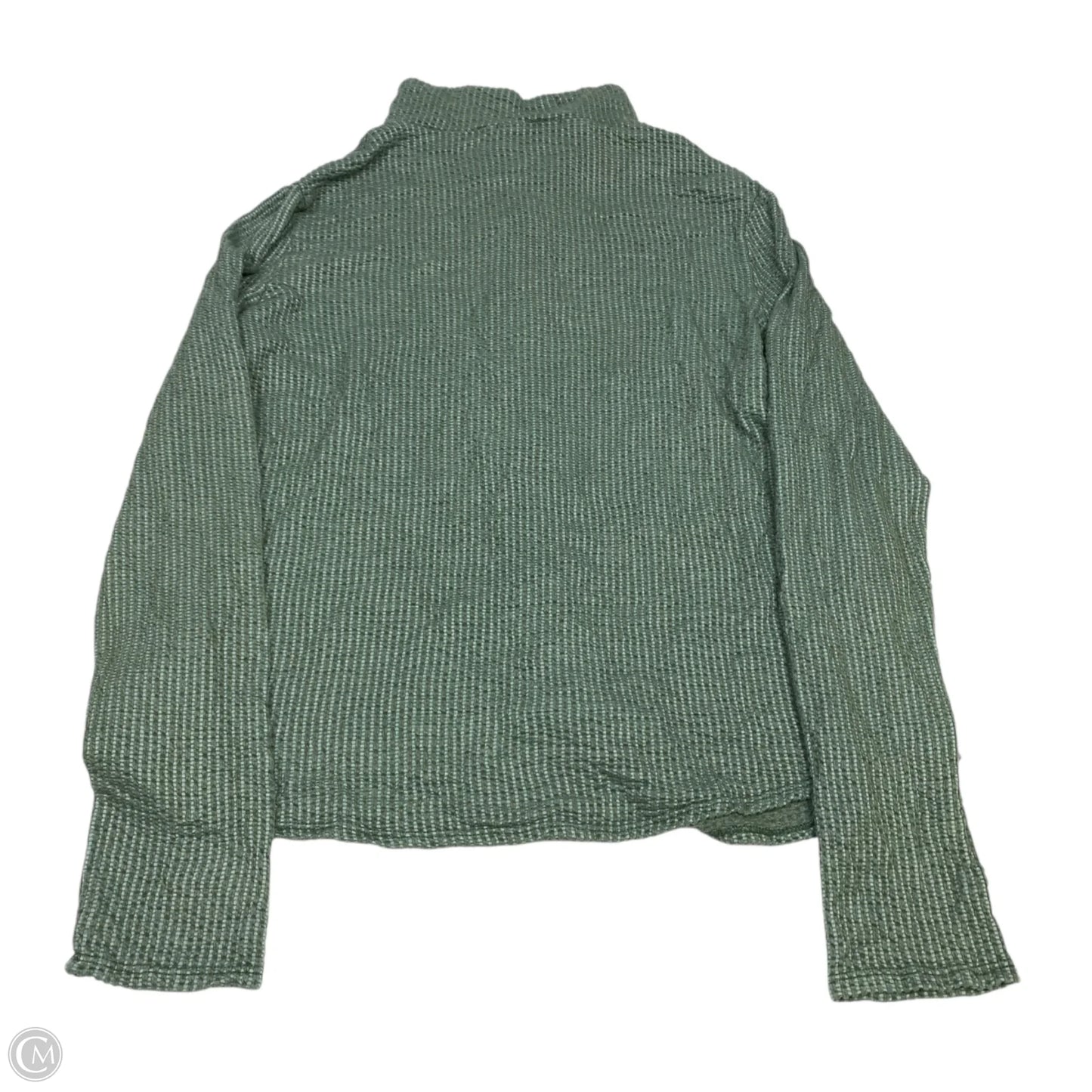 Top Long Sleeve By Bucketlist In Green, Size: L