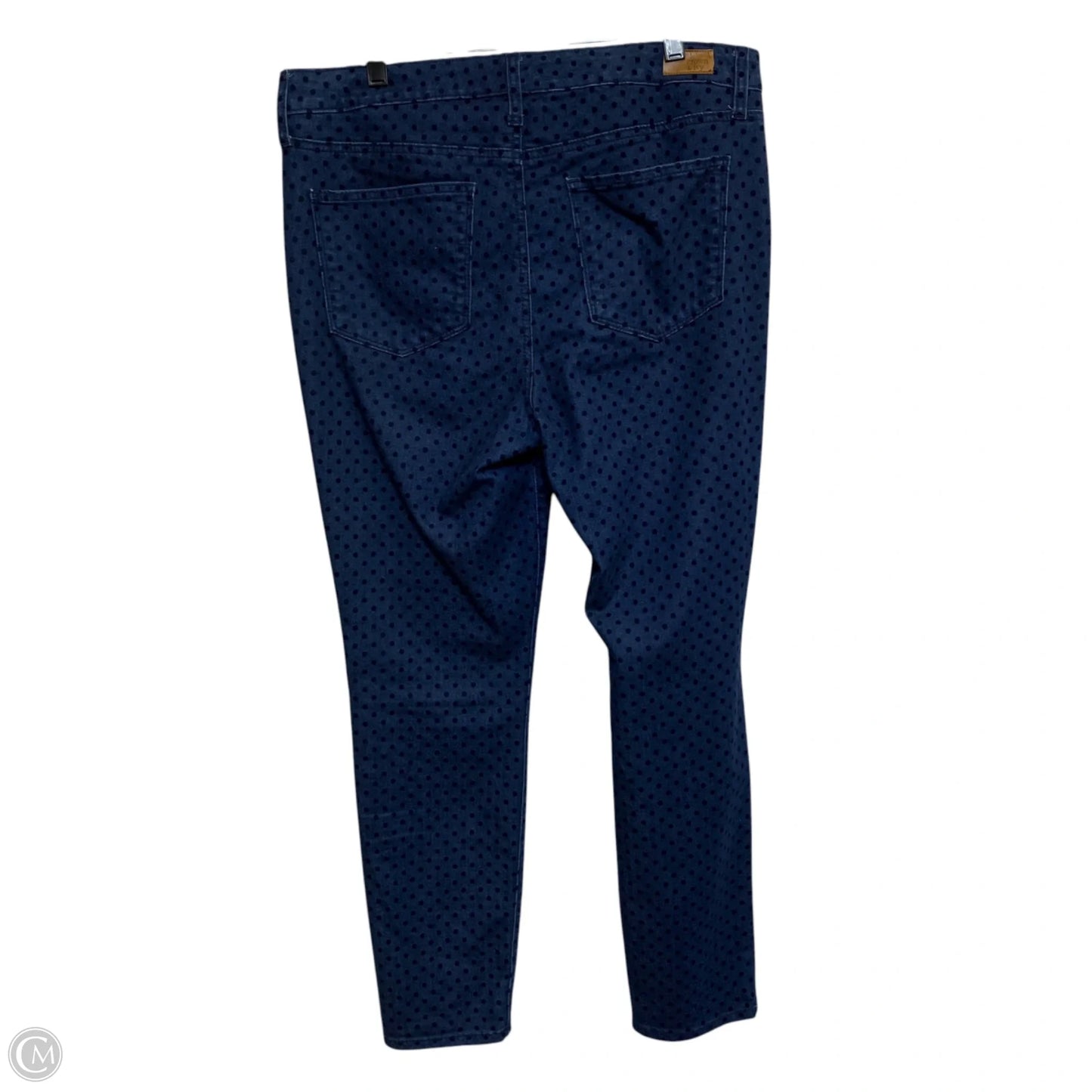 Jeans Skinny By Crown And Ivy In Blue Denim, Size: 12