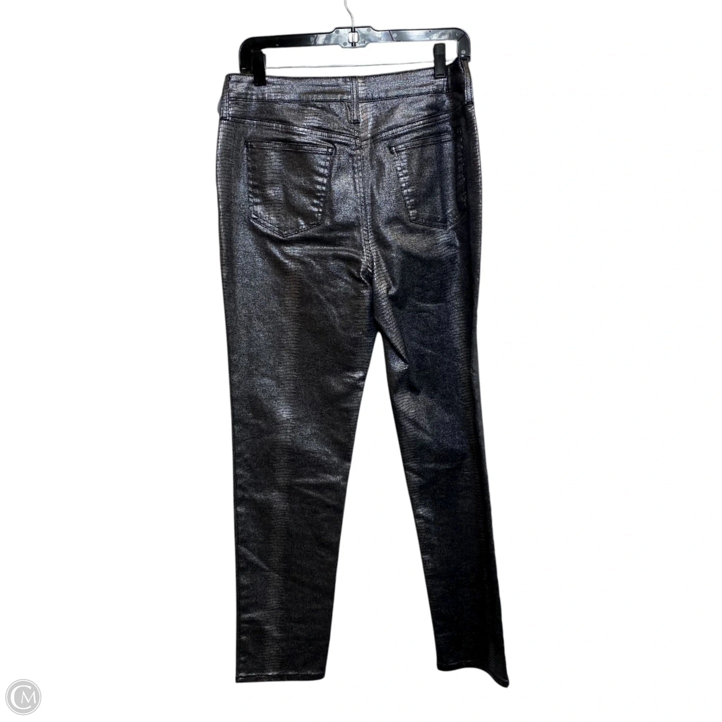 Jeans Skinny By Chicos In Silver, Size: 8