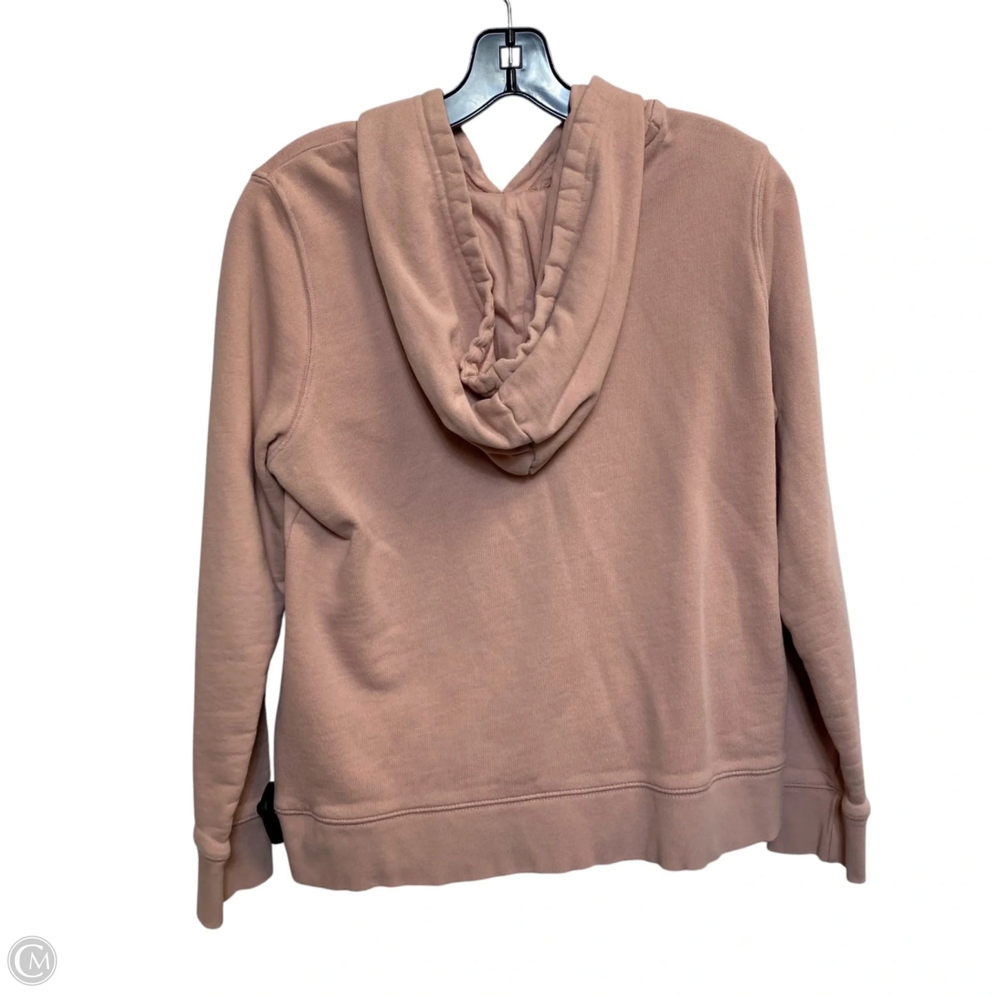 Athletic Sweatshirt Hoodie By Adidas In Pink, Size: S