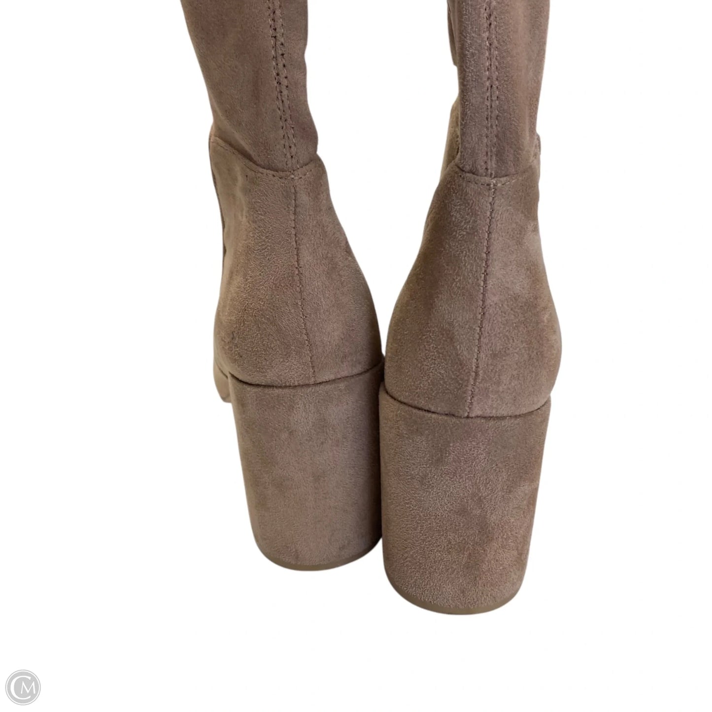 Boots Over-the-knee Heels By Chinese Laundry In Brown, Size: 9