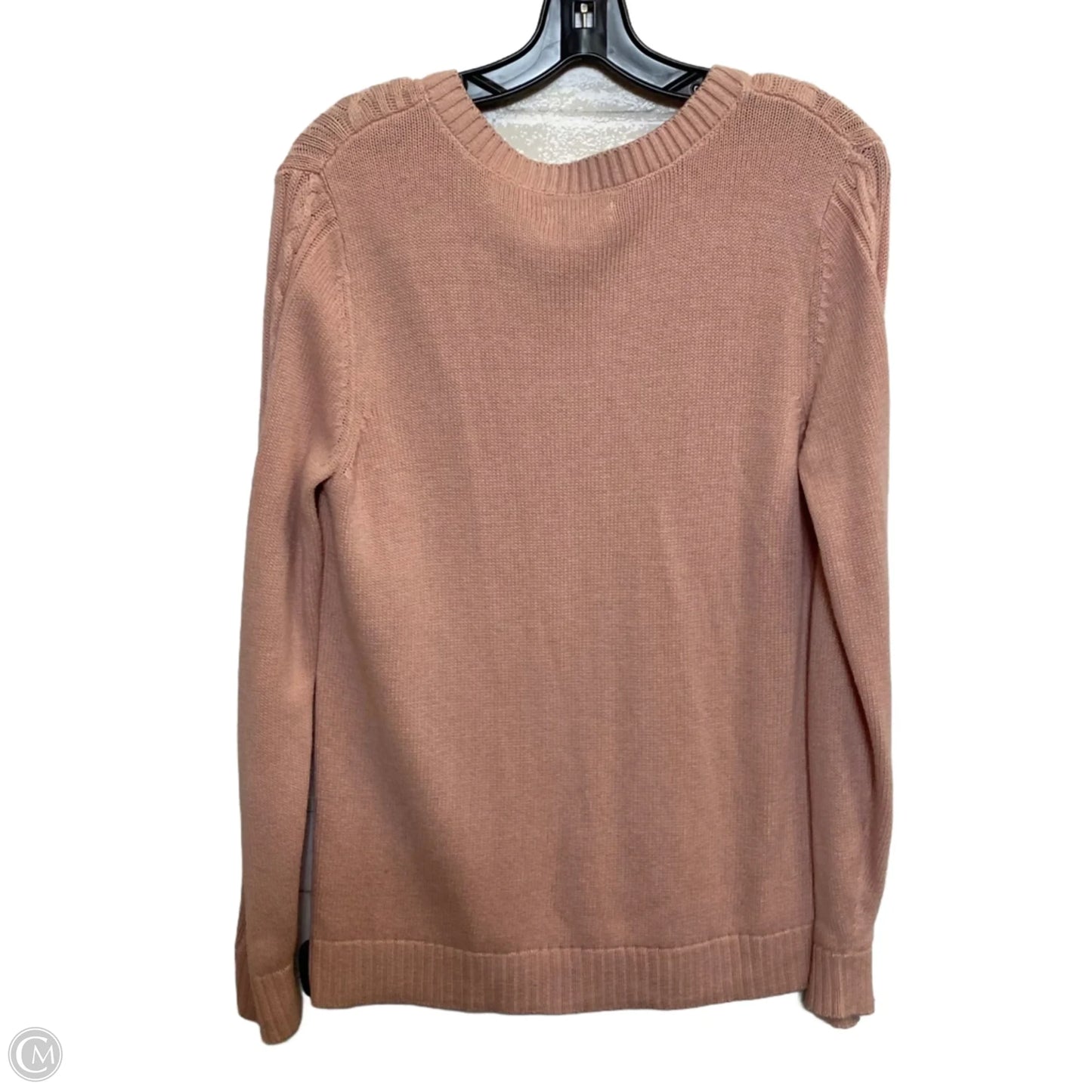 Sweater By Croft And Barrow In Pink, Size: M