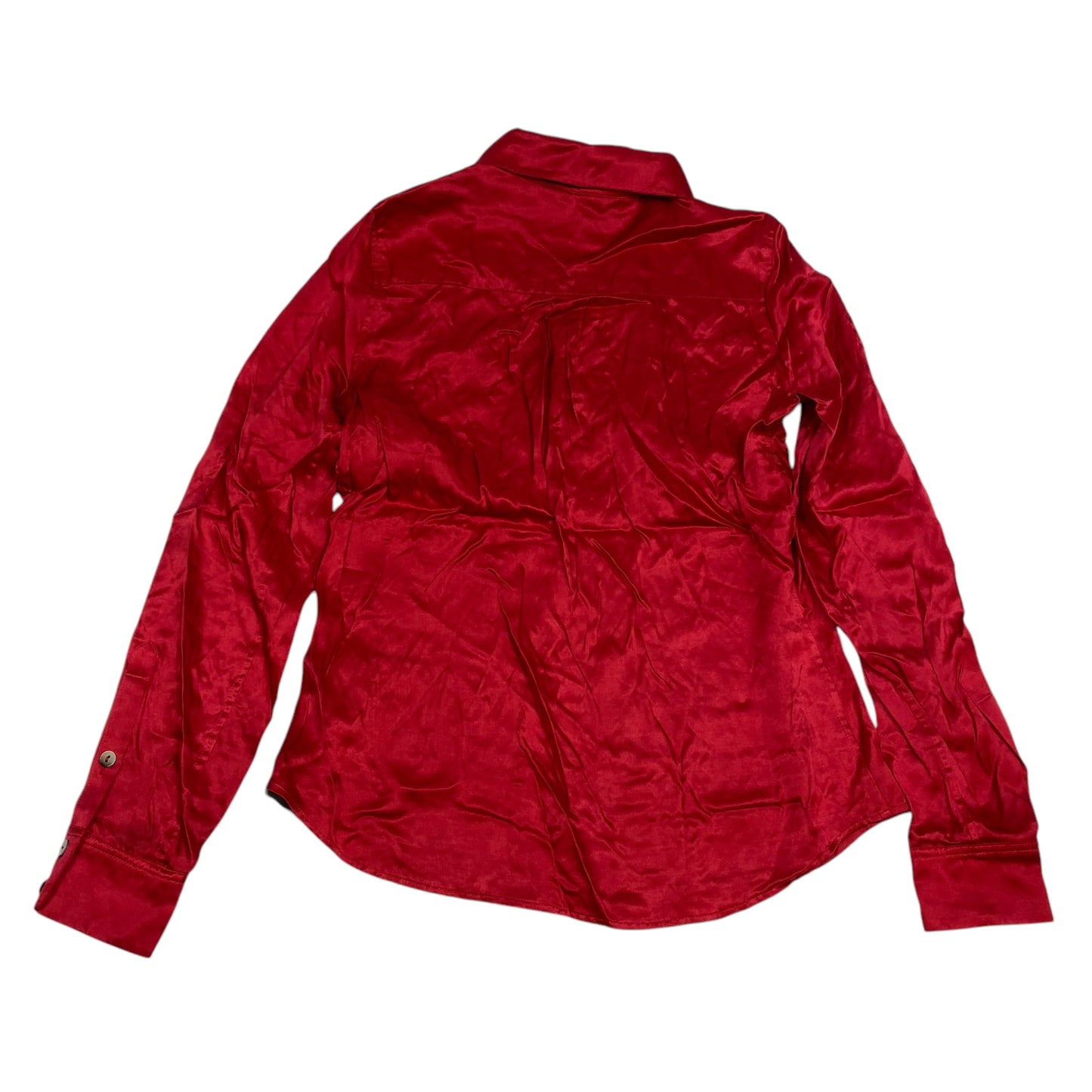 Top Long Sleeve By Boden In Red, Size: Xs