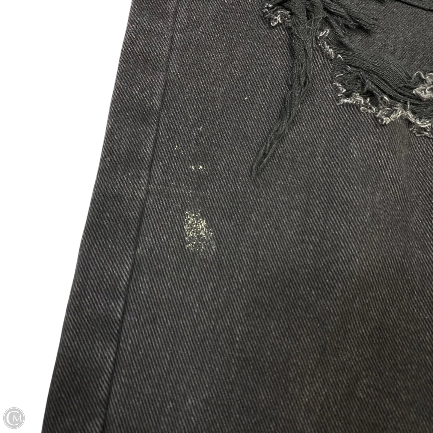 Jeans Wide Leg By Pretty Little Thing In Black Denim, Size: 4