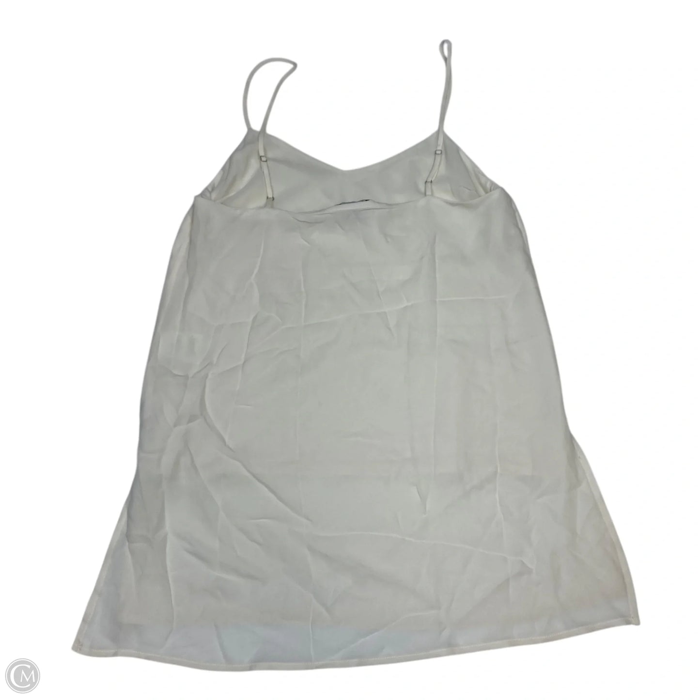 Top Sleeveless By Theory In Cream, Size: S