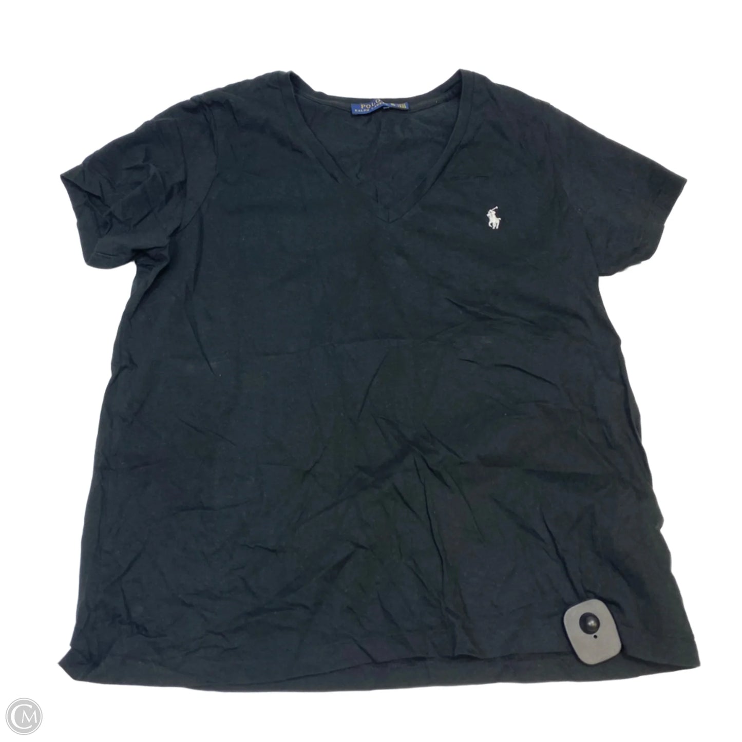 Top Short Sleeve Basic By Polo Ralph Lauren In Black, Size: Xl
