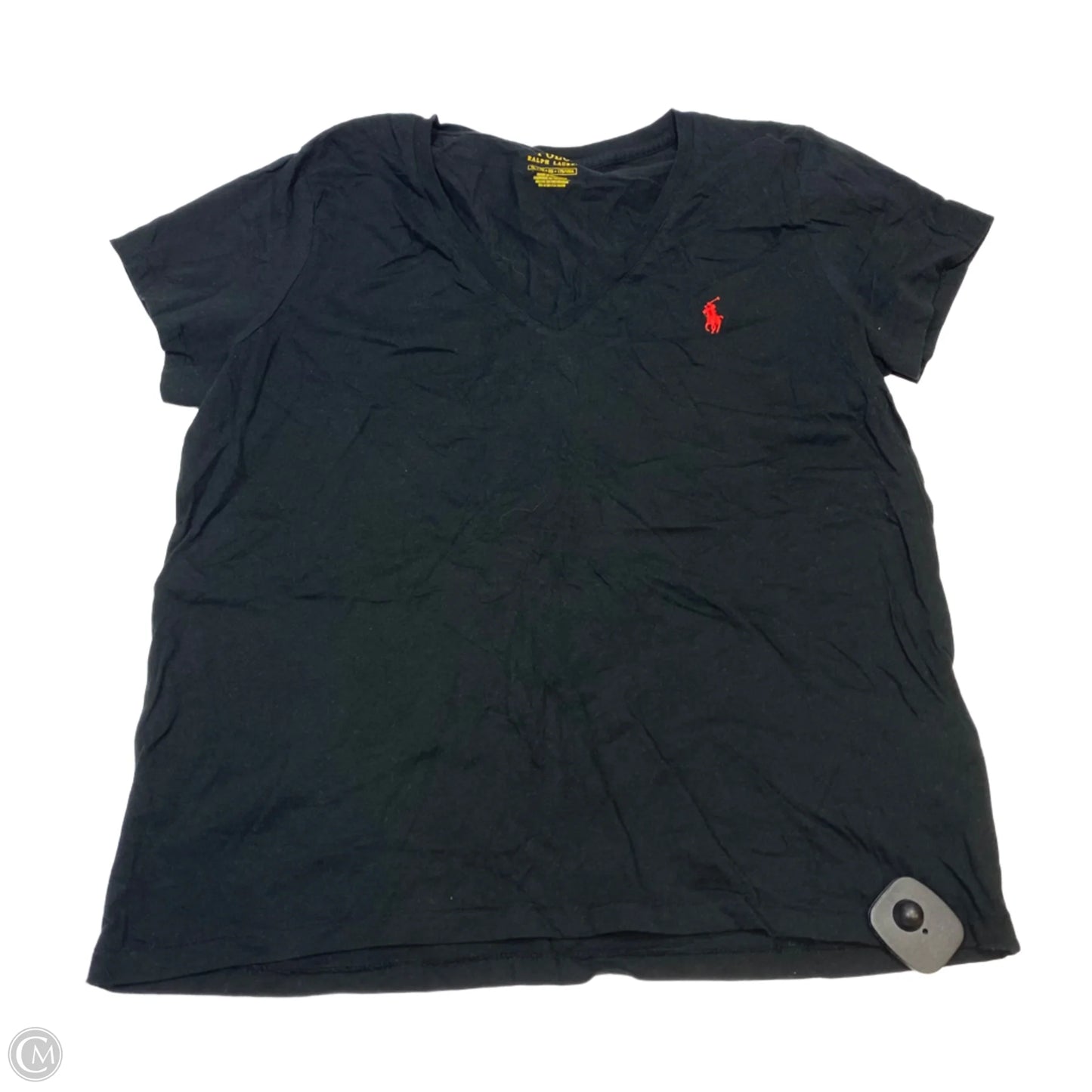 Top Short Sleeve Basic By Polo Ralph Lauren In Black, Size: Xl
