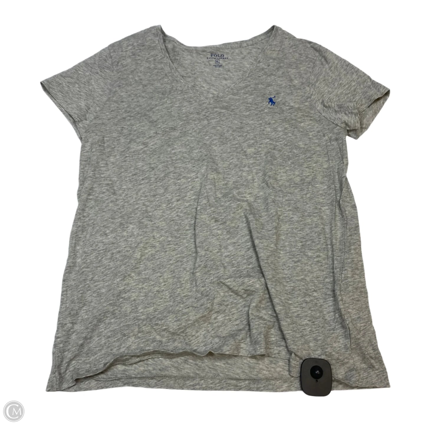 Top Short Sleeve Basic By Polo Ralph Lauren In Grey, Size: Xl