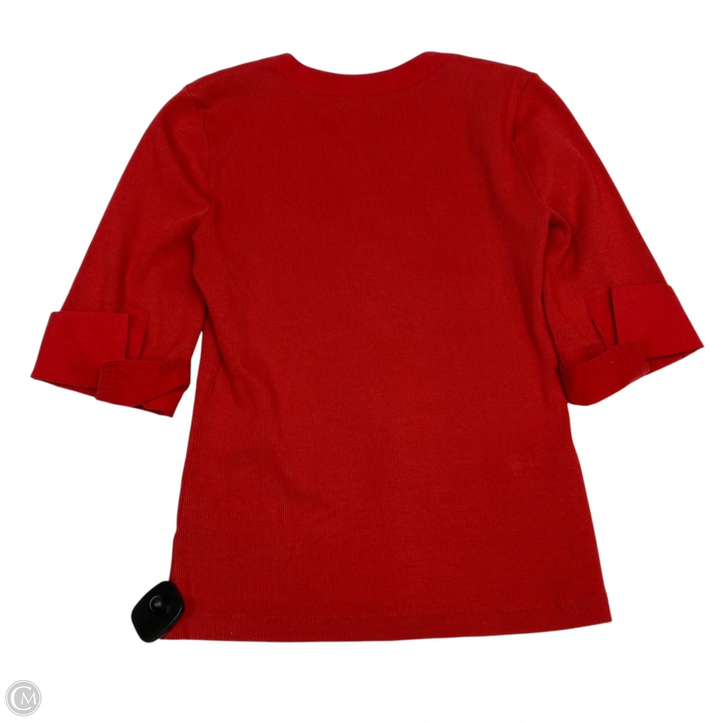 Top Short Sleeve By Maeve In Red, Size: M