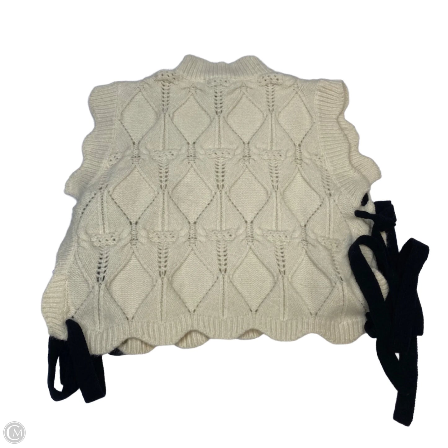 Top Sleeveless By Mable In Cream, Size: S