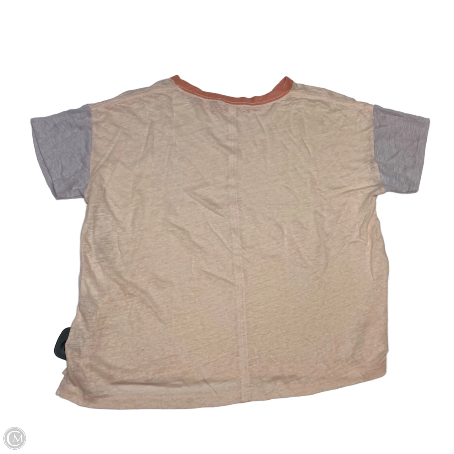 Top Short Sleeve Designer By Rag And Bone In Pink, Size: S