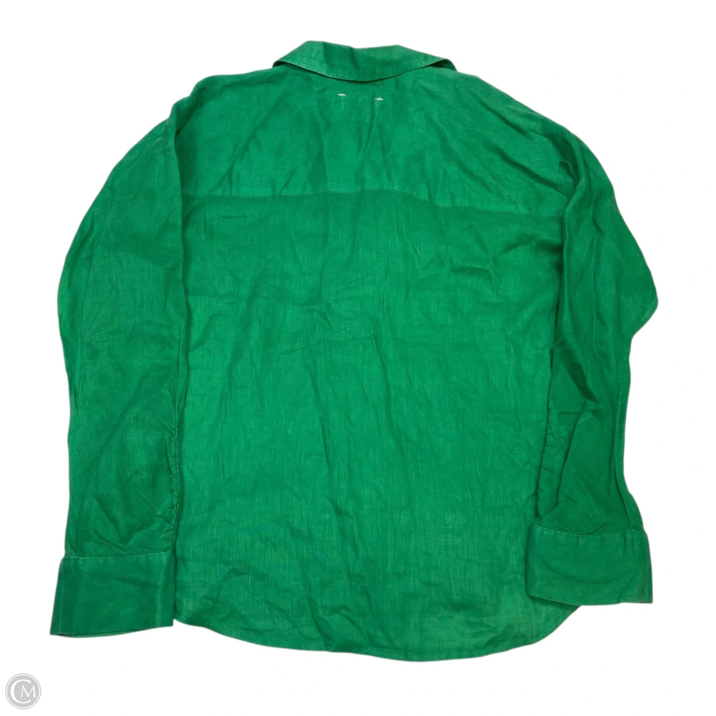 Top Long Sleeve By Maeve In Green, Size: M