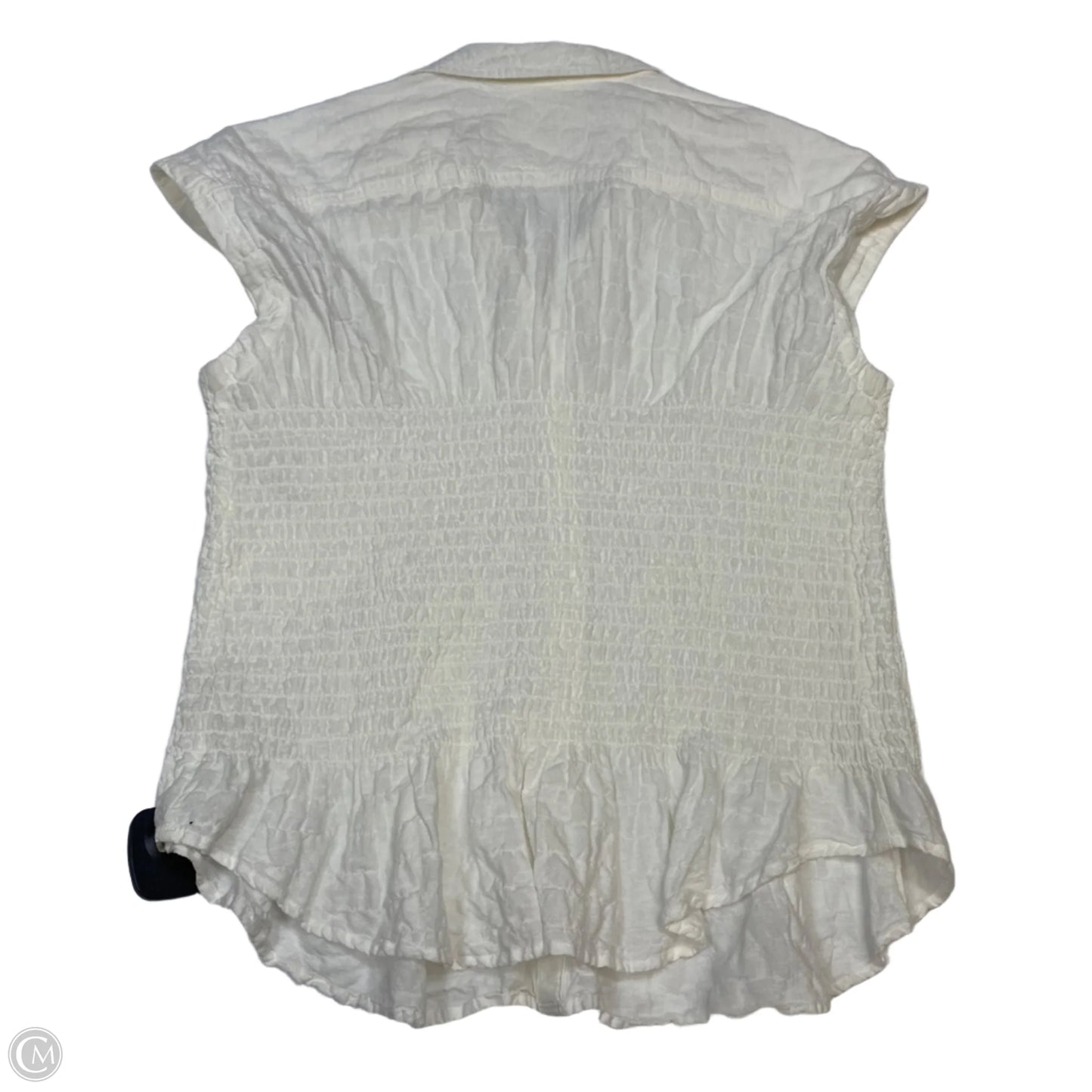 Top Sleeveless By Maeve In Cream, Size: M